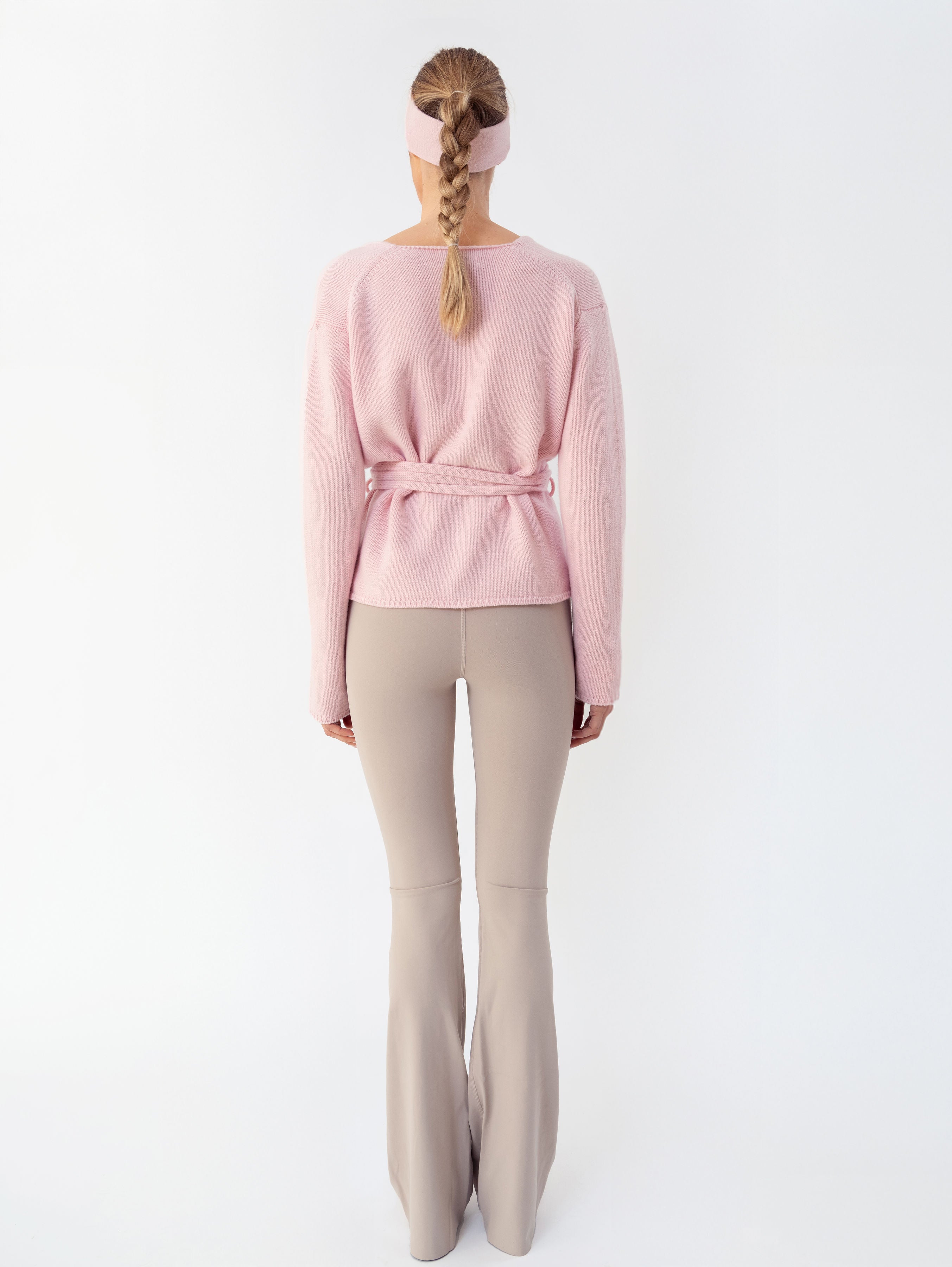 BONDI CARDIGAN IN PILATES PINK