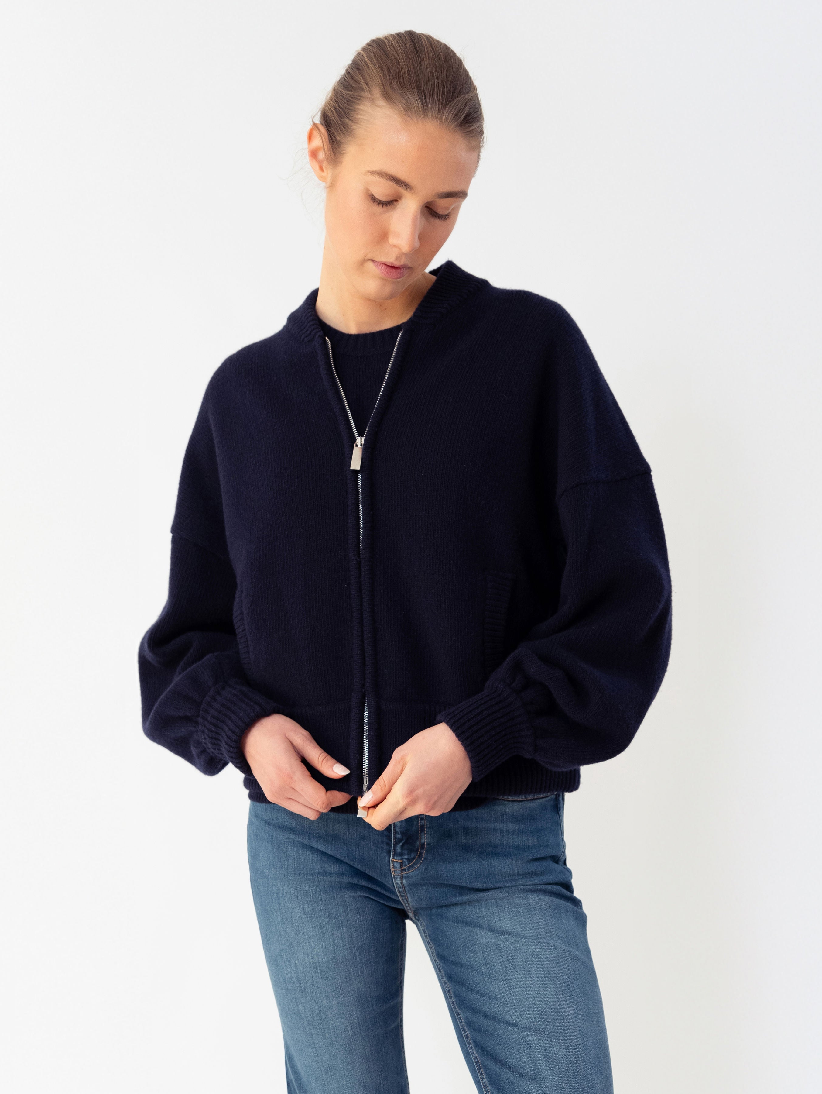 AUGUSTA JACKET IN DEEP BLUE