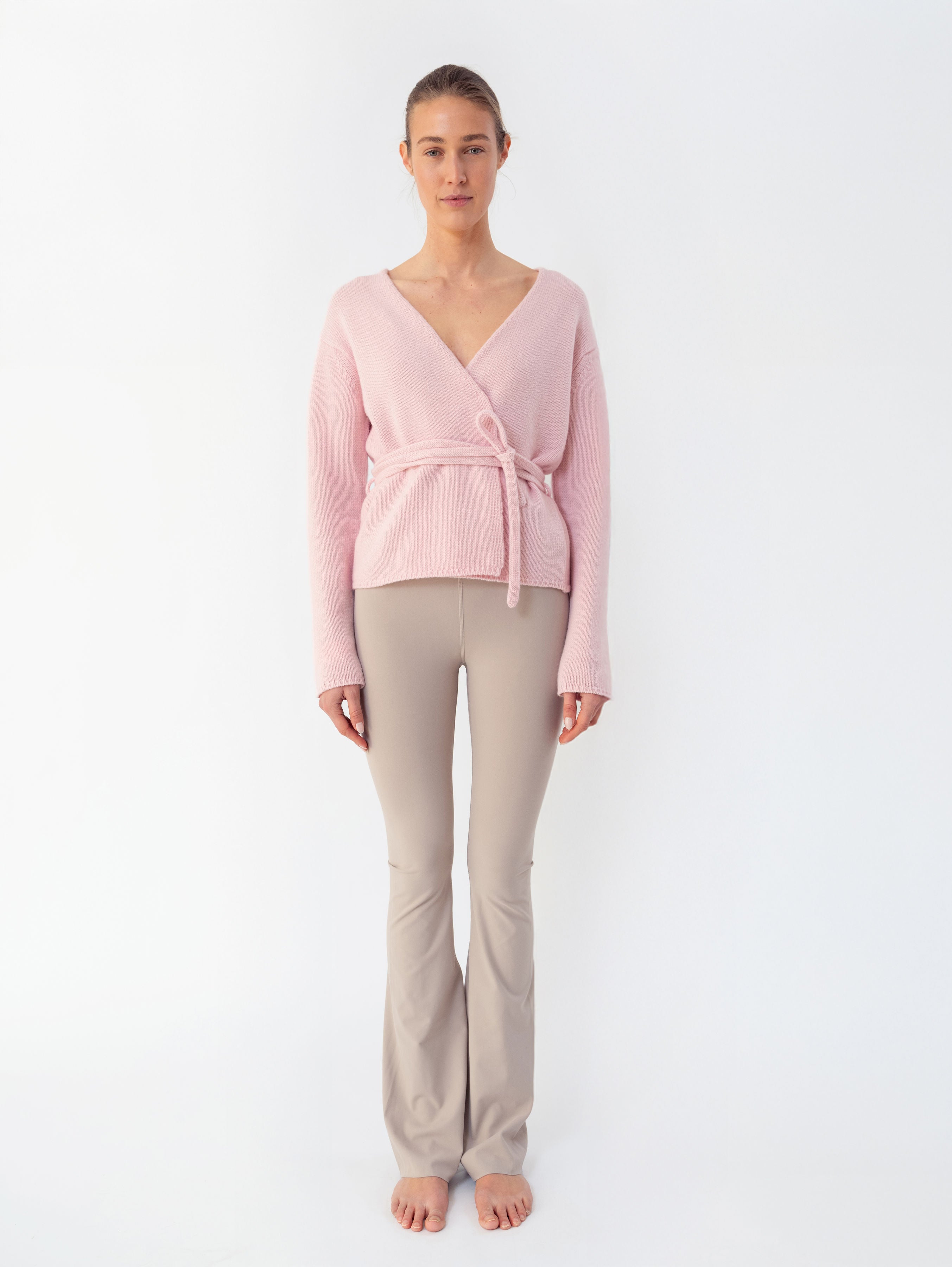 BONDI CARDIGAN IN PILATES PINK