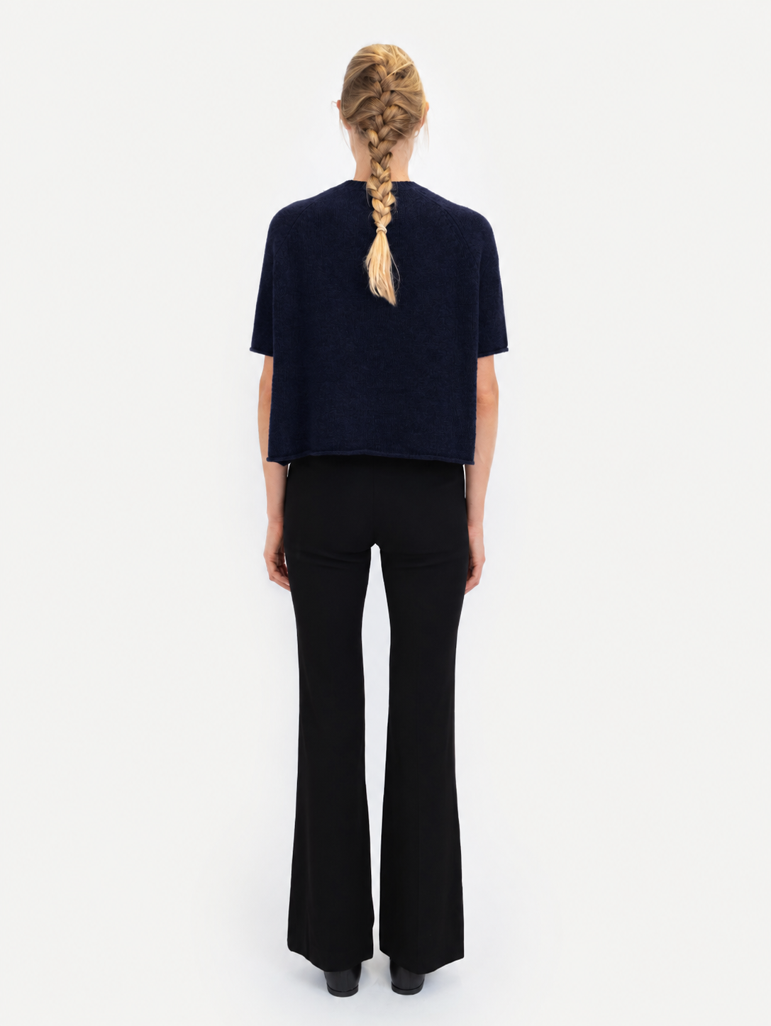 GRETA SWEATER IN DEEP BLUE