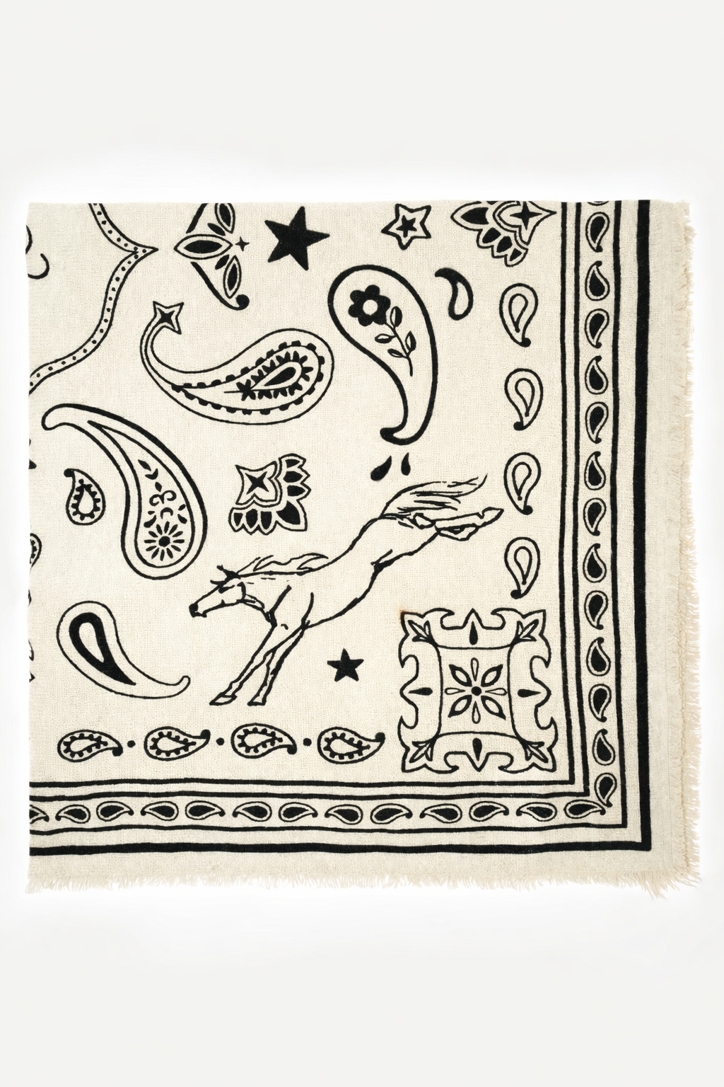 NELE SCARF BIG IN SUGAR GLAZE