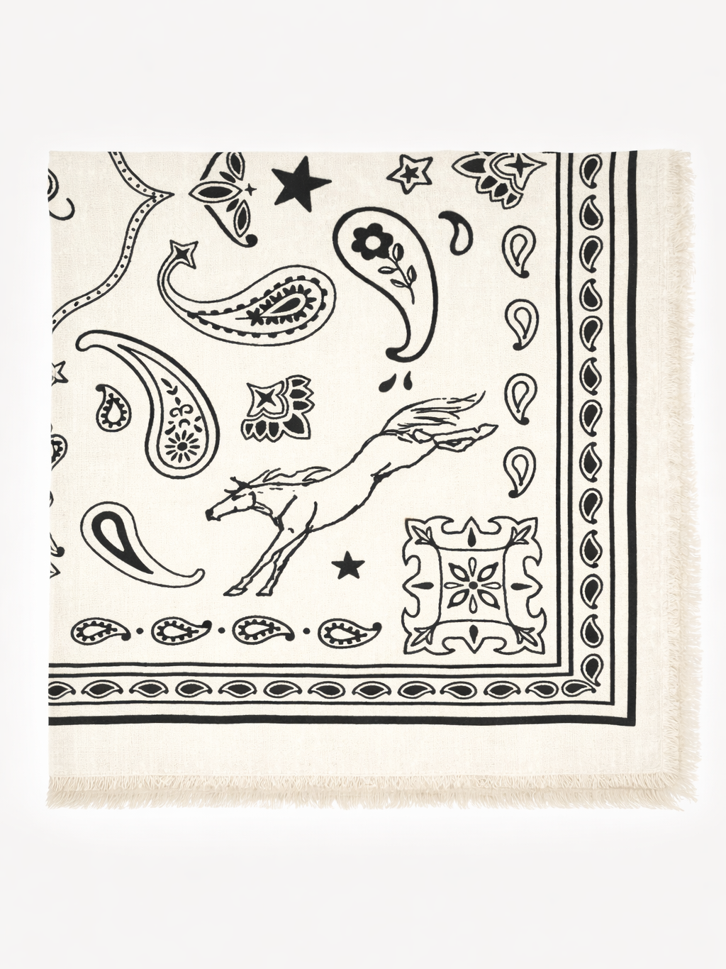 NELE SCARF BIG IN SUGAR GLAZE