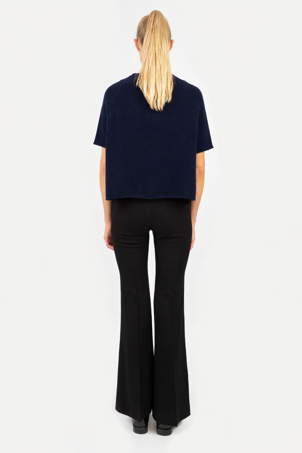 GRETA SWEATER IN DEEP BLUE