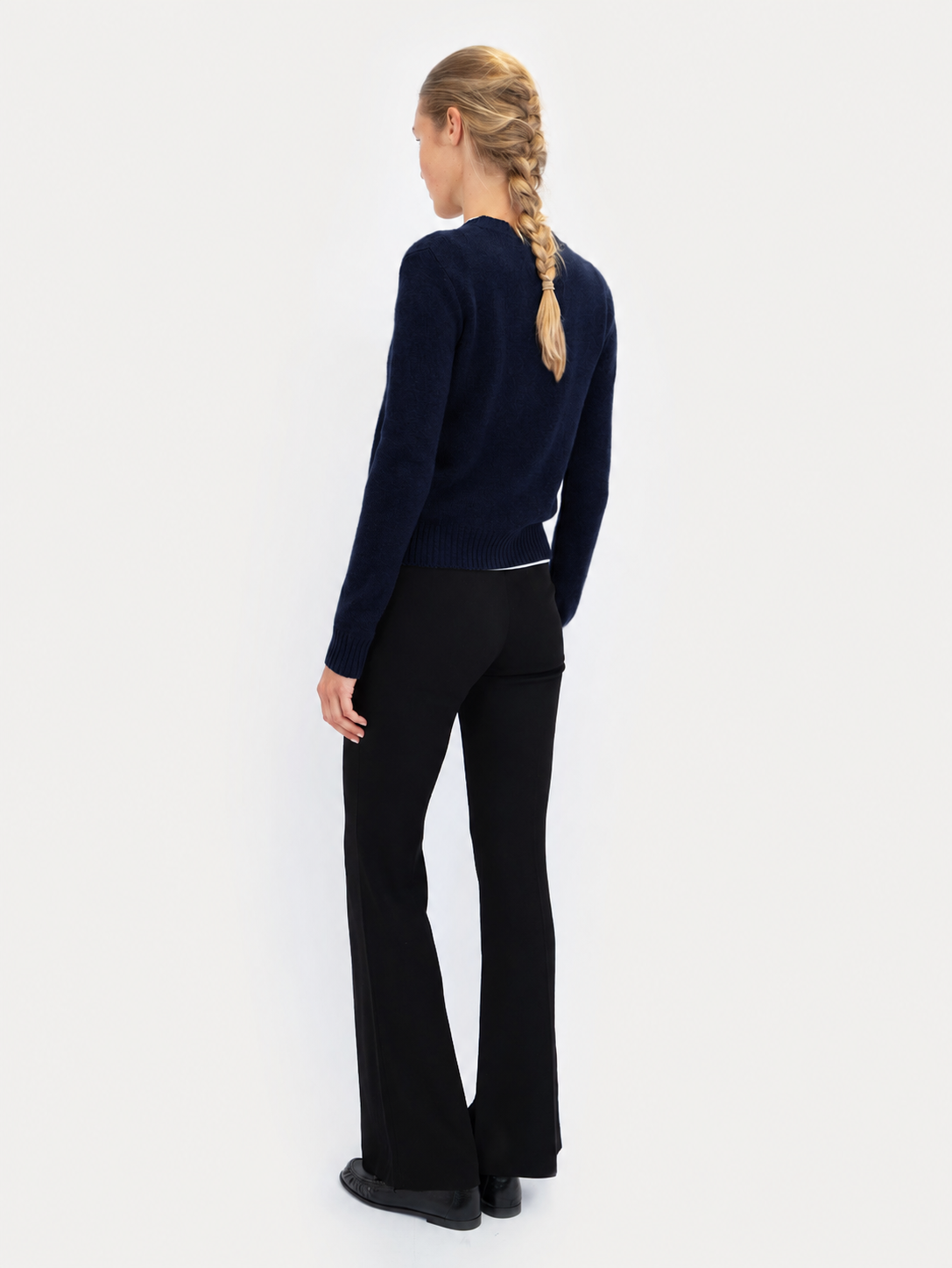 TESSA SWEATER CASHMERE IN DEEP BLUE