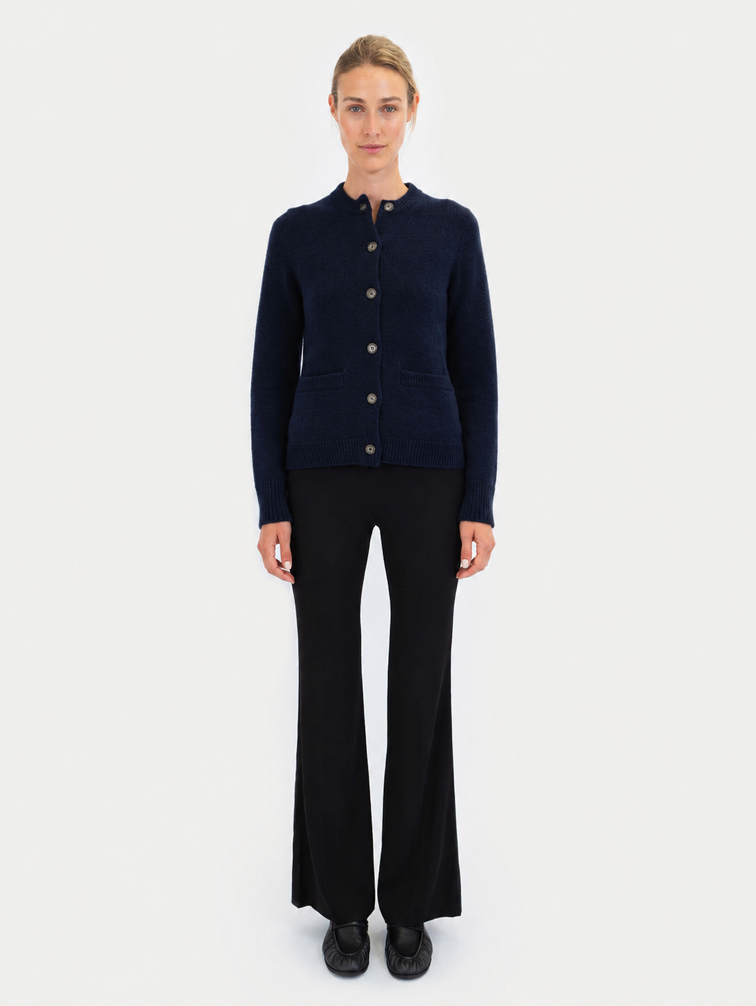 DEA CARDIGAN IN DEEP BLUE