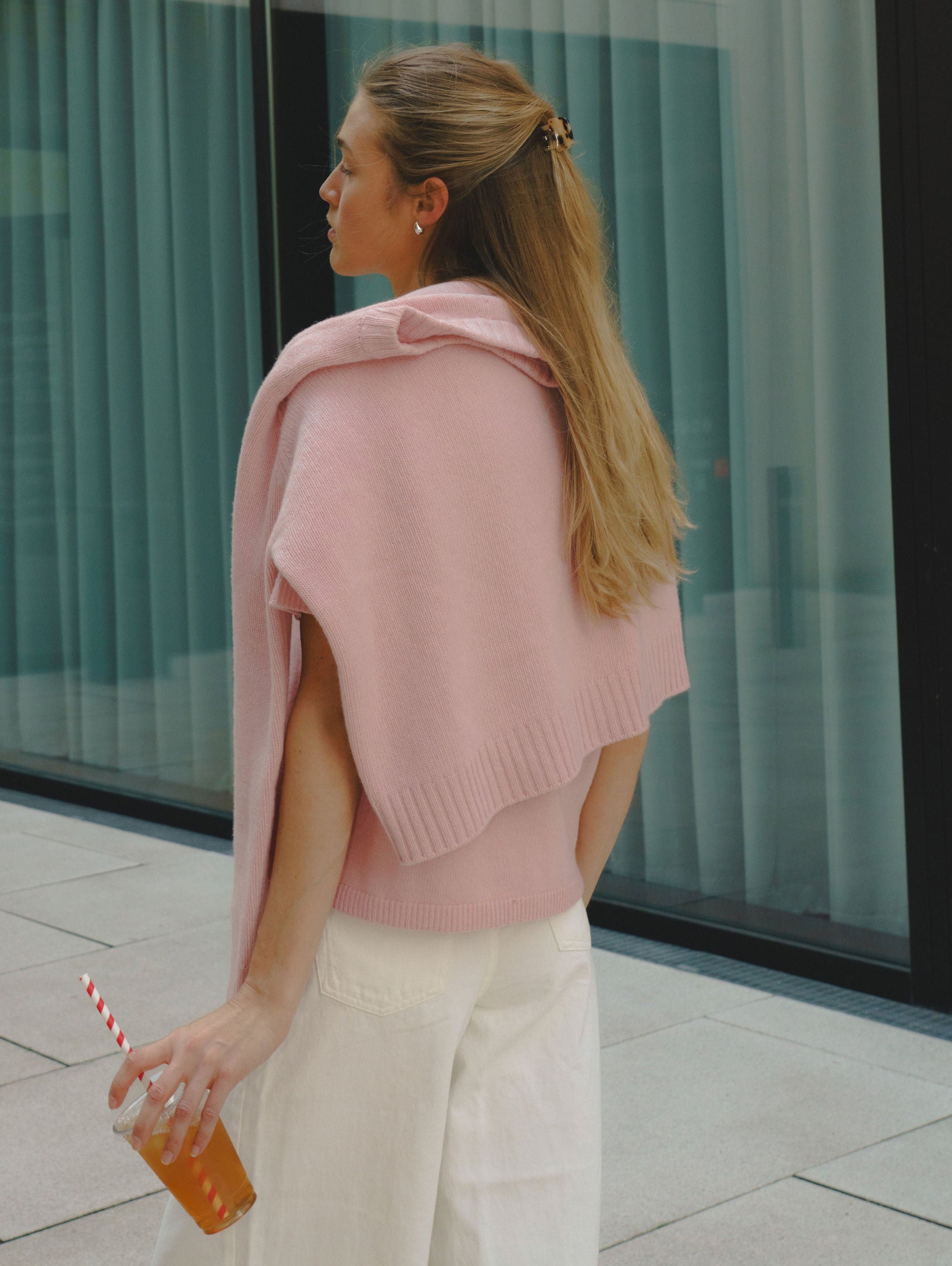 MARY SWEATER IN PINK BLOSSOM