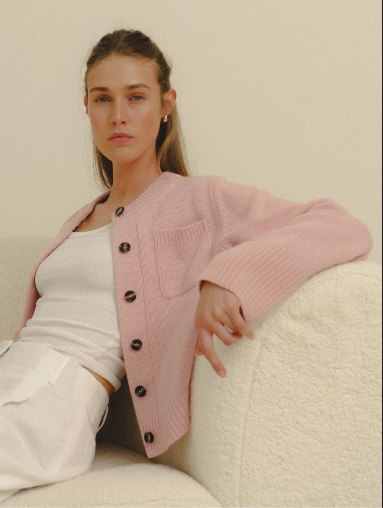 LILLY CARDIGAN IN PINK BLOSSOM