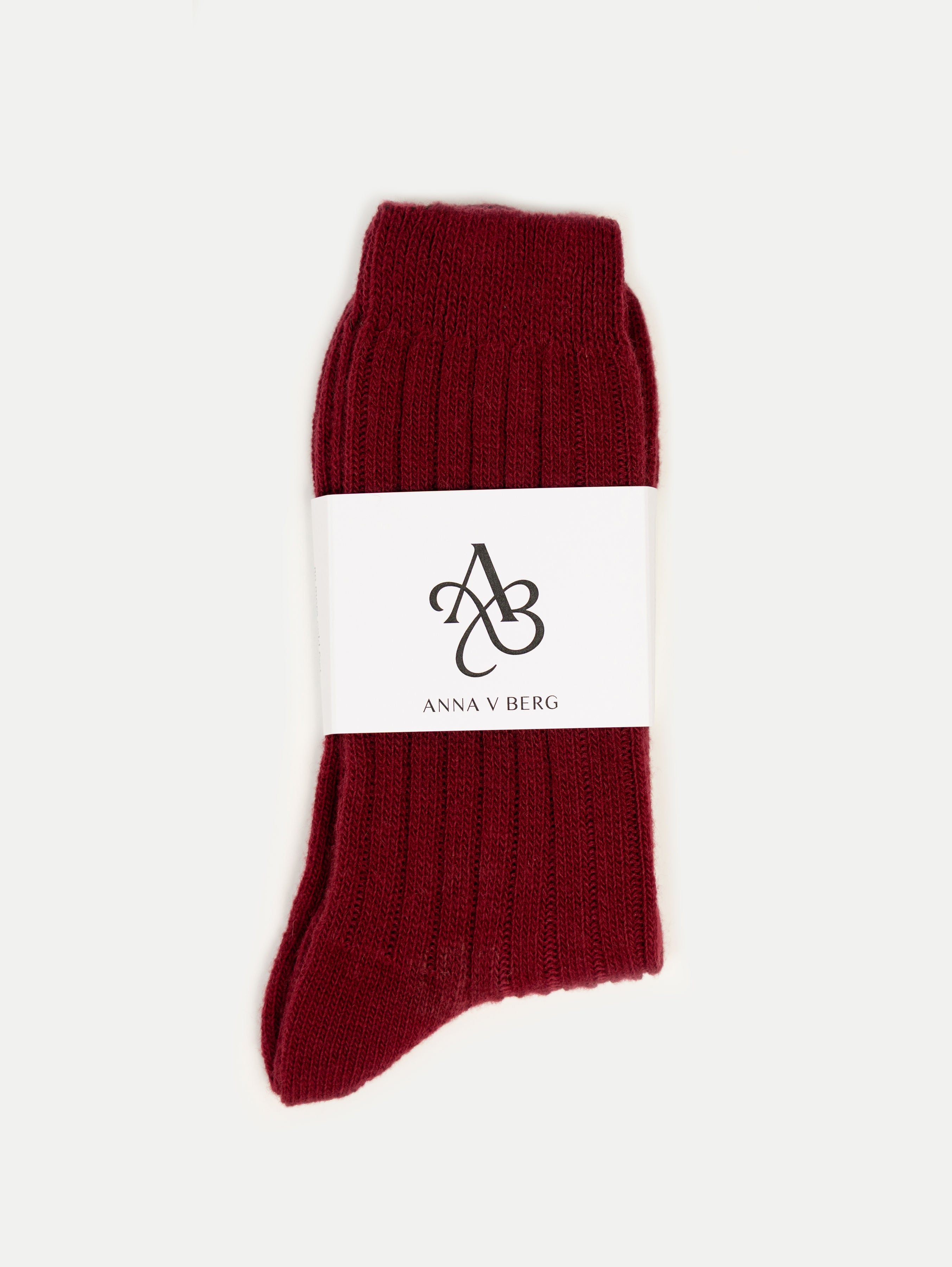 FRITZI SOCKS IN DARK CHERRY