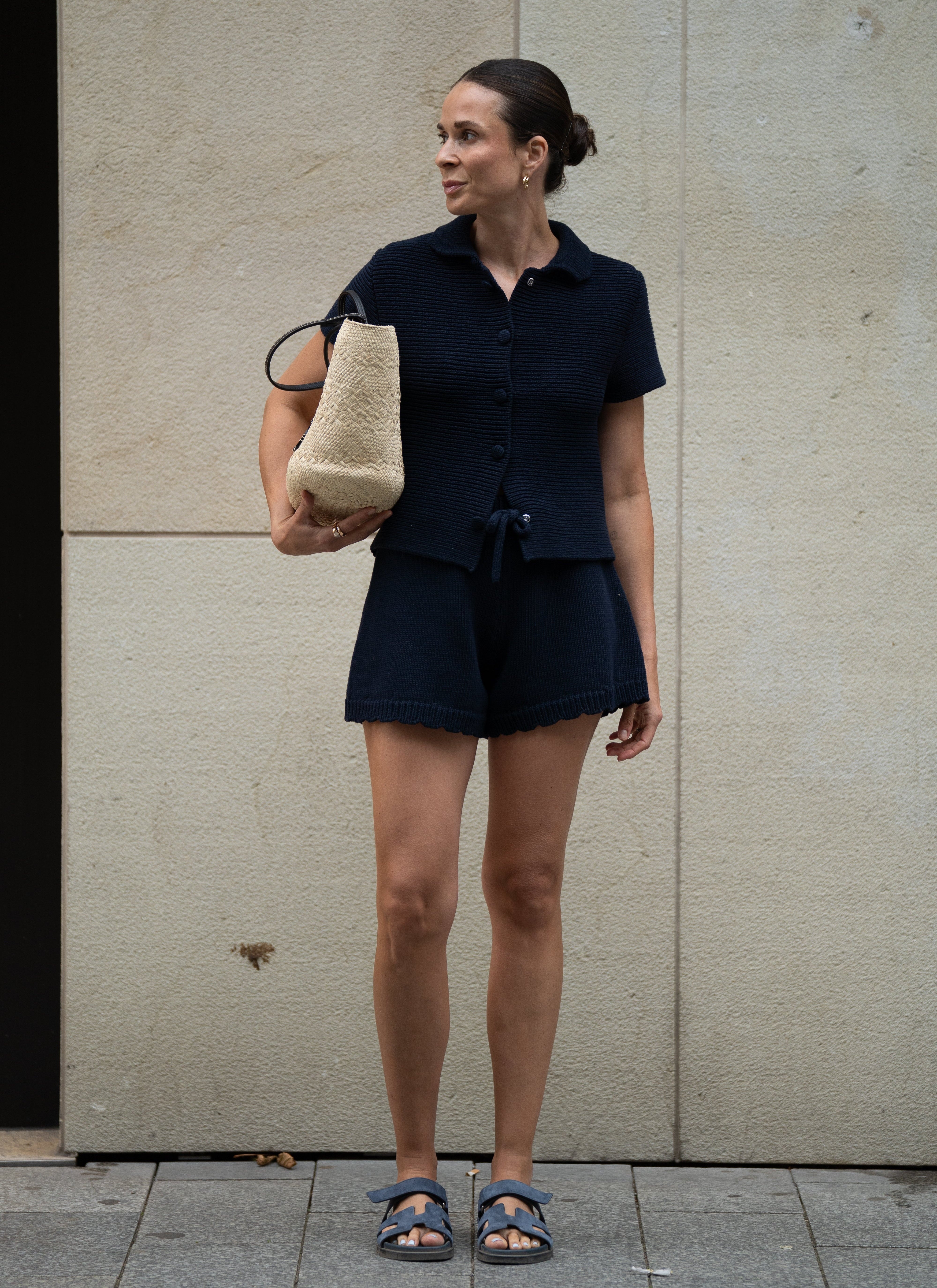 HERMINE JACKET IN DEEP BLUE