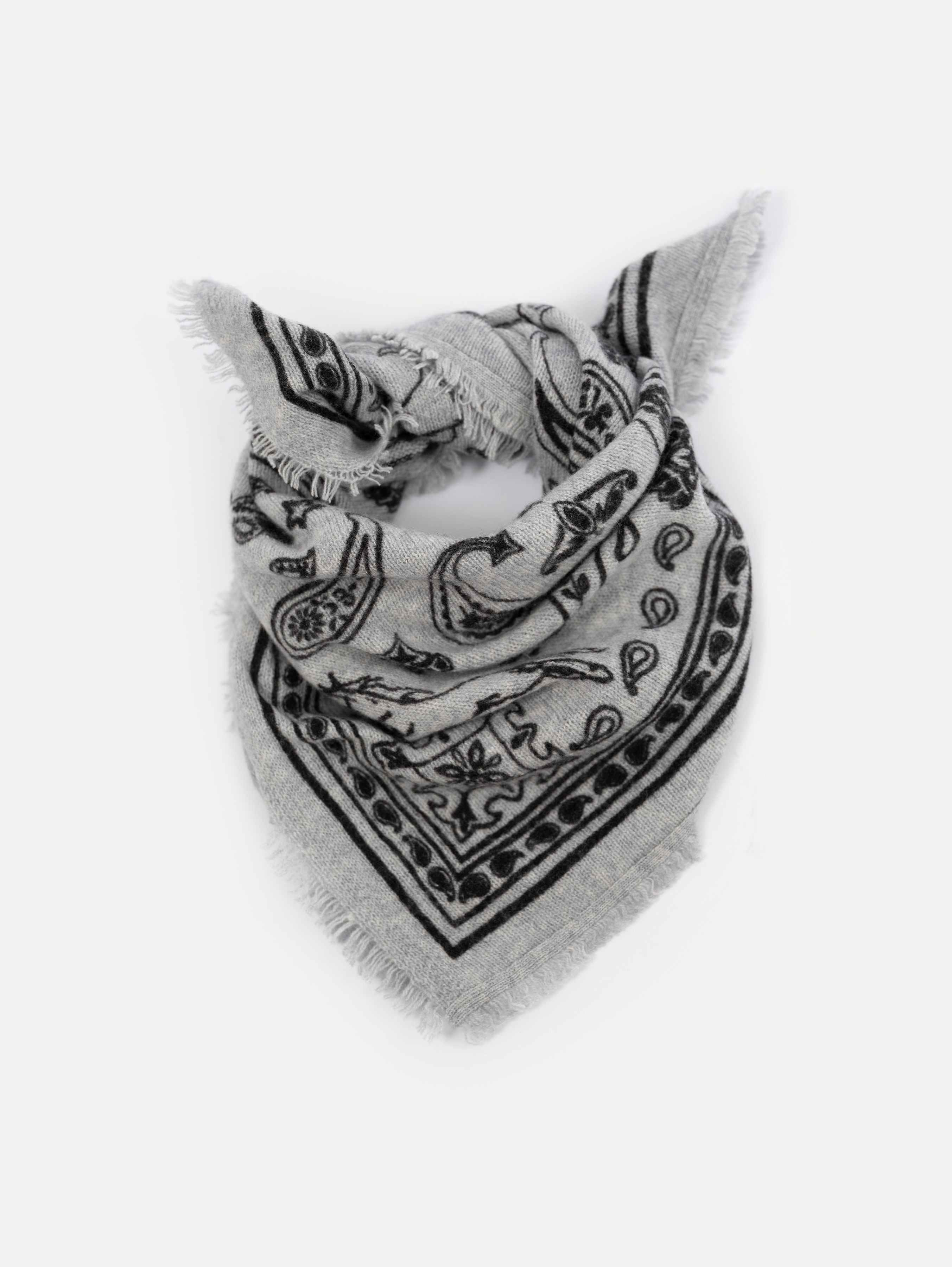 NELE SCARF SMALL IN SMOG