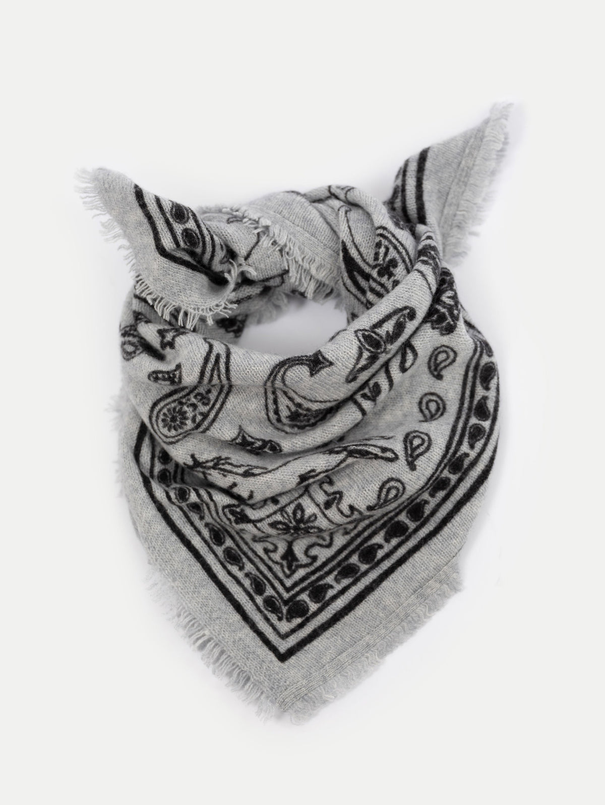 NELE SCARF SMALL IN SMOG