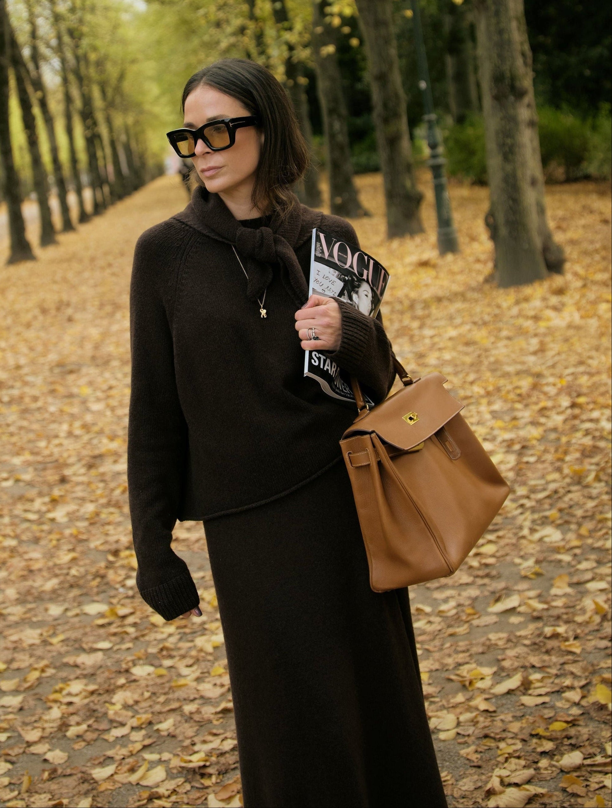 GINA SWEATER IN ESPRESSO