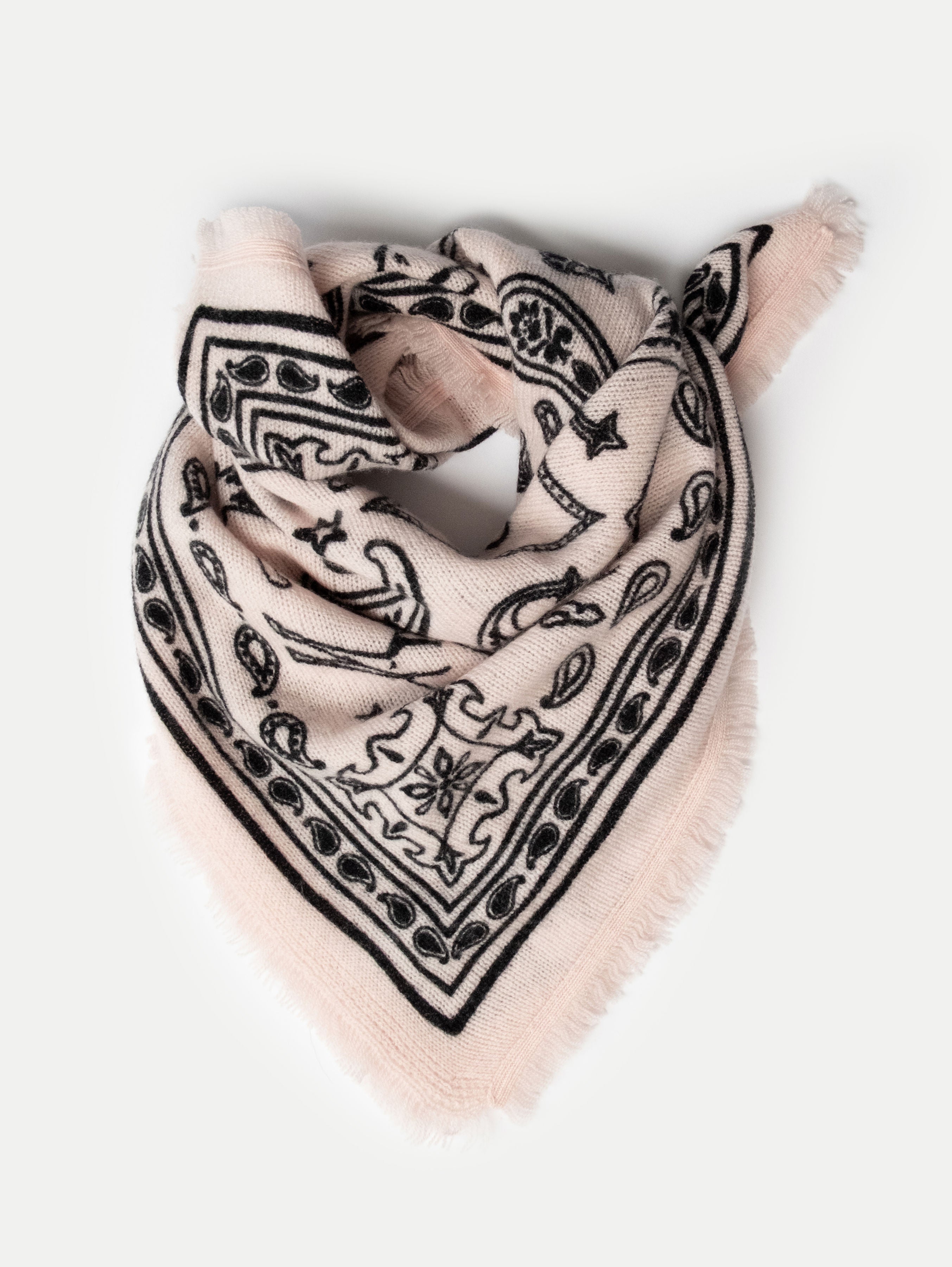 NELE SCARF SMALL IN POWDER KISS