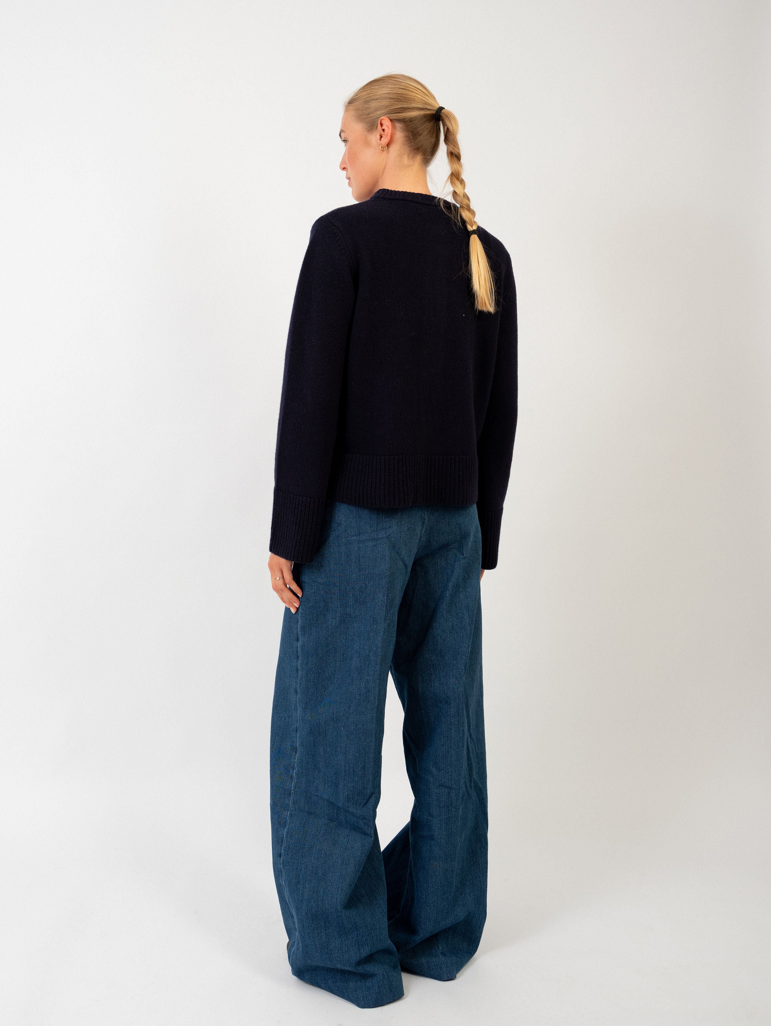 DOROTHEA CARDIGAN IN DEEP BLUE