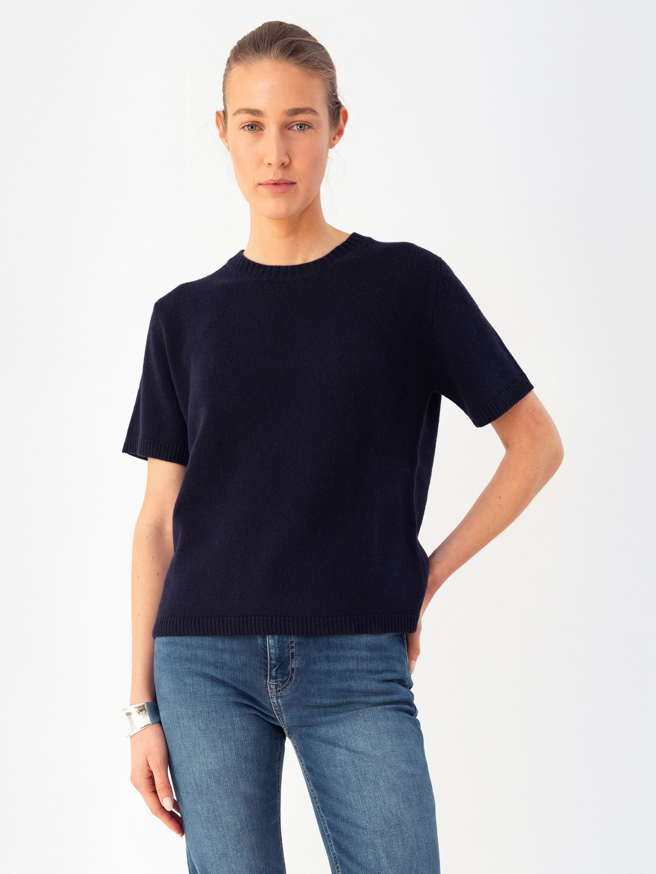 JULES SWEATER IN DEEP BLUE