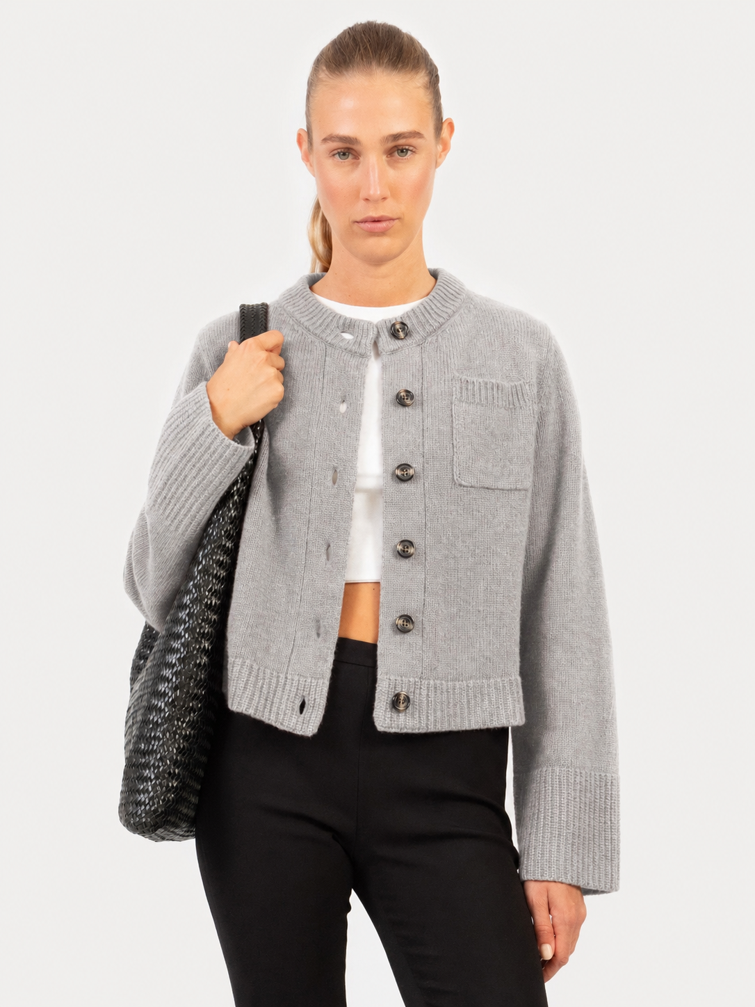 LILLY CARDIGAN IN FOG