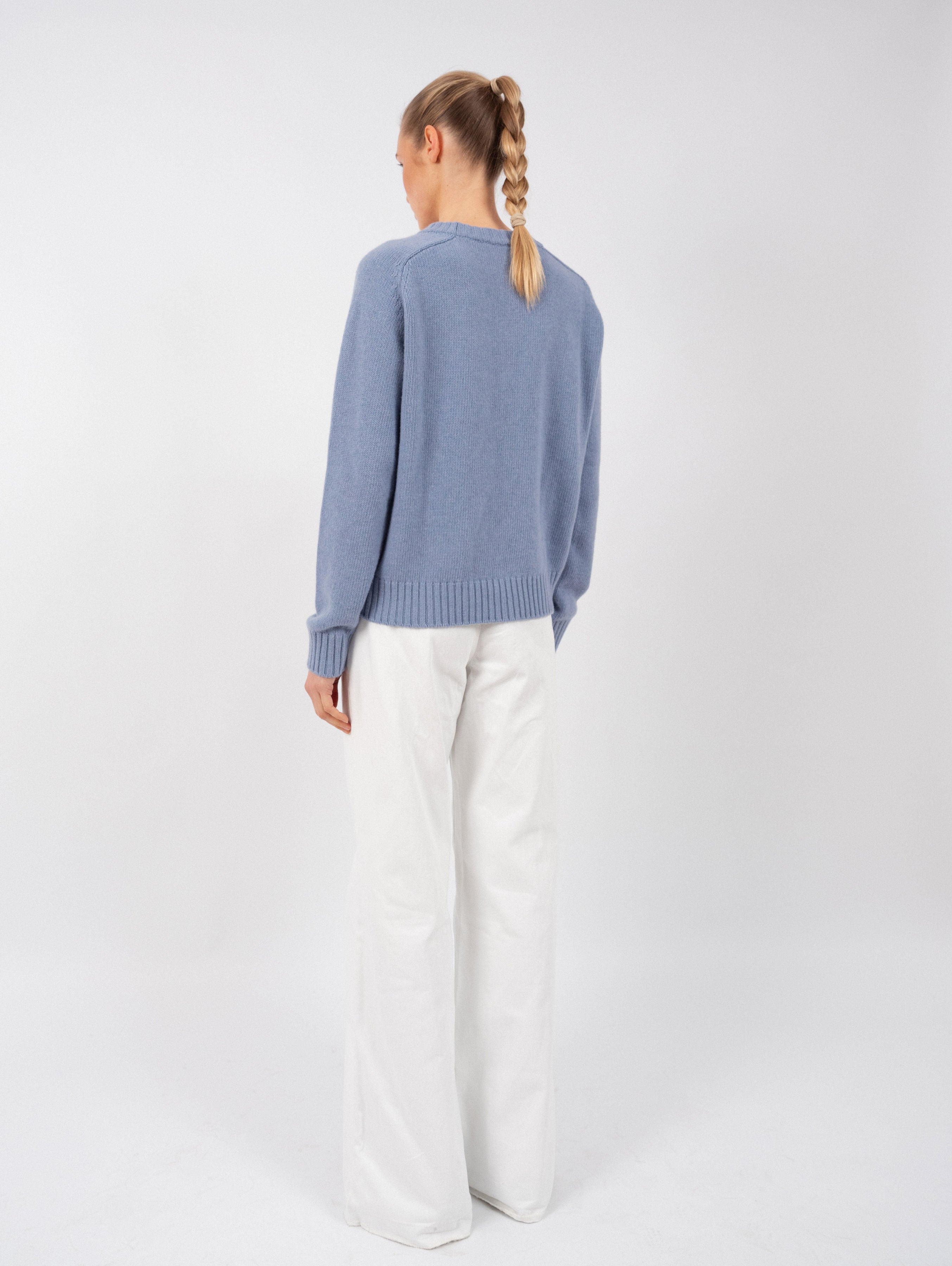 MARY SWEATER IN JEANS BLUE