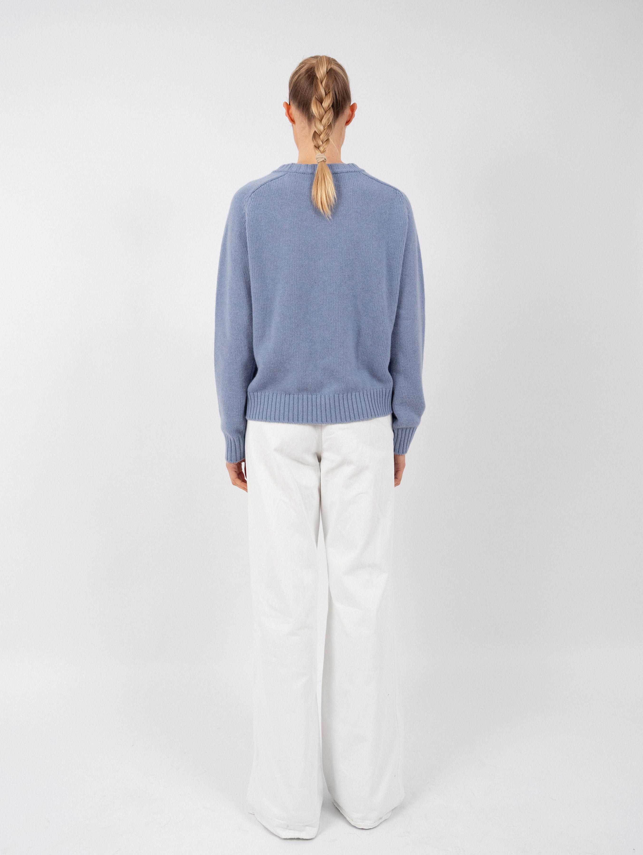 MARY SWEATER IN JEANS BLUE