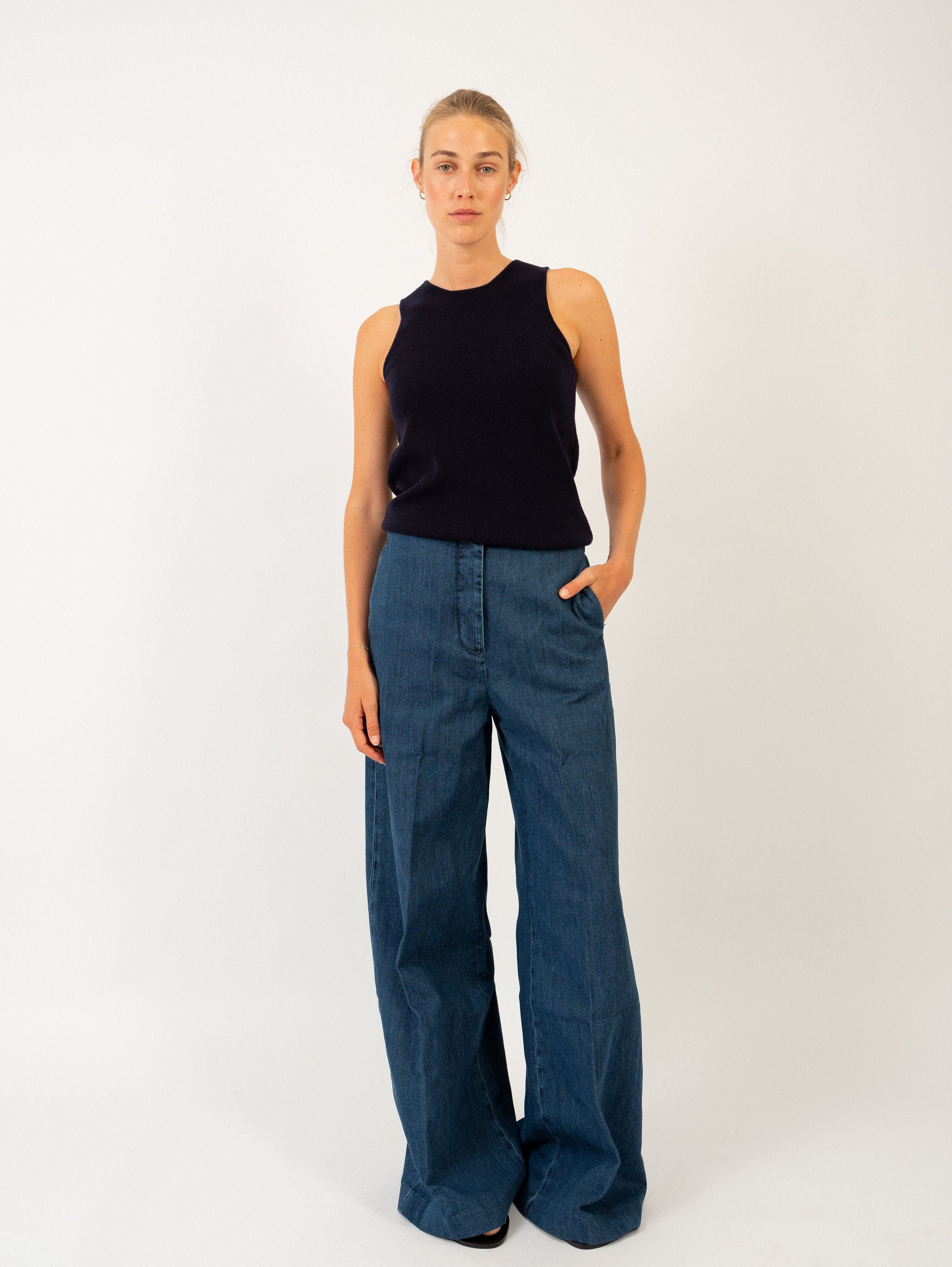 NICI TOP IN DEEP BLUE