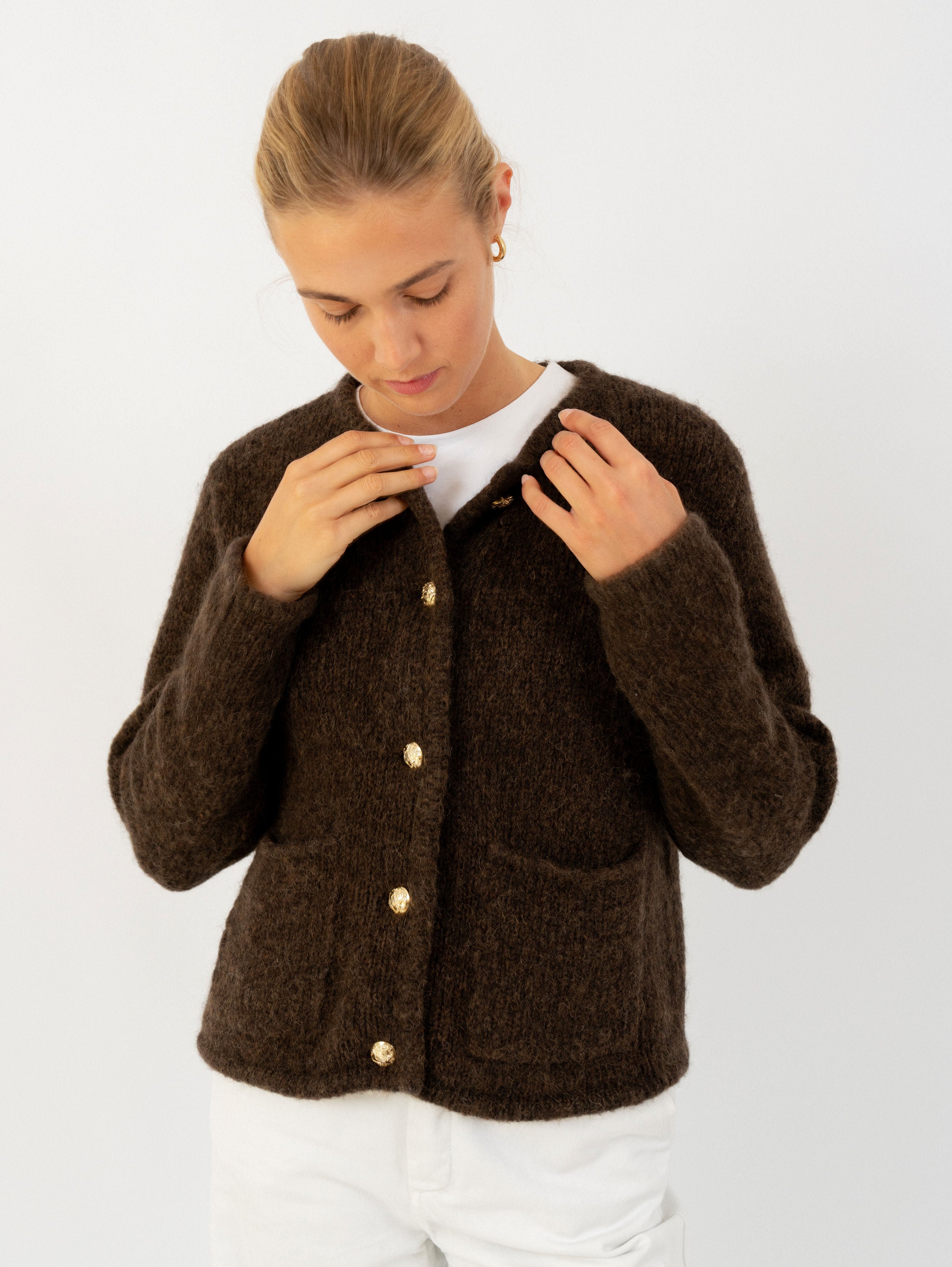 PATRICIA JACKET IN CHOCOLATE