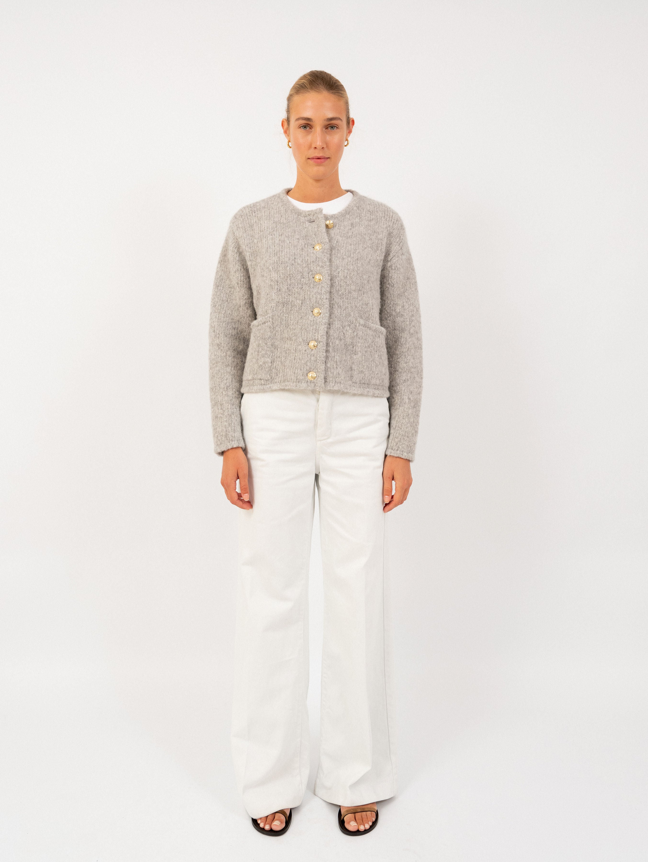 PATRICIA JACKET IN FOGGY GREY
