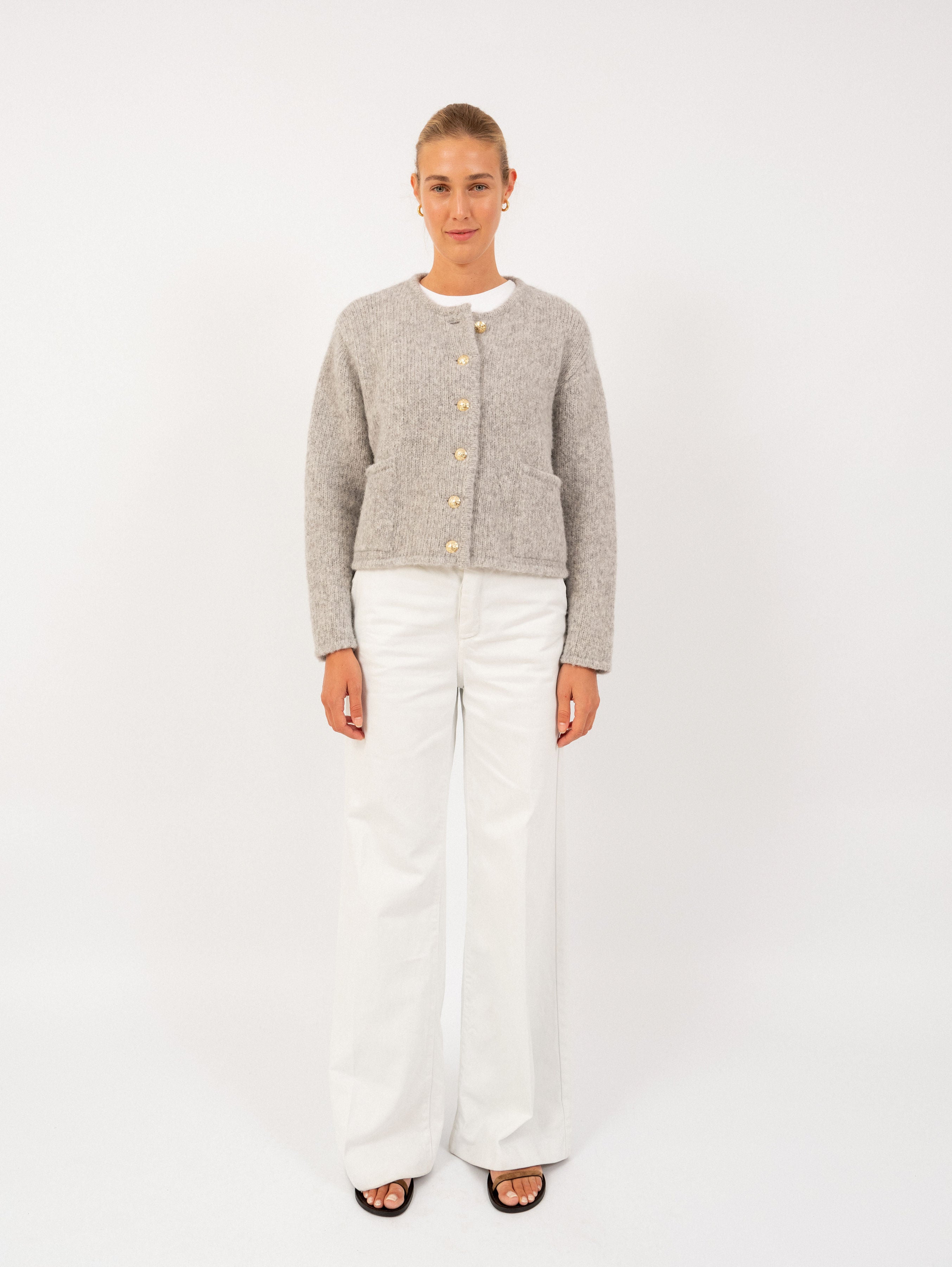 PATRICIA JACKET IN FOGGY GREY