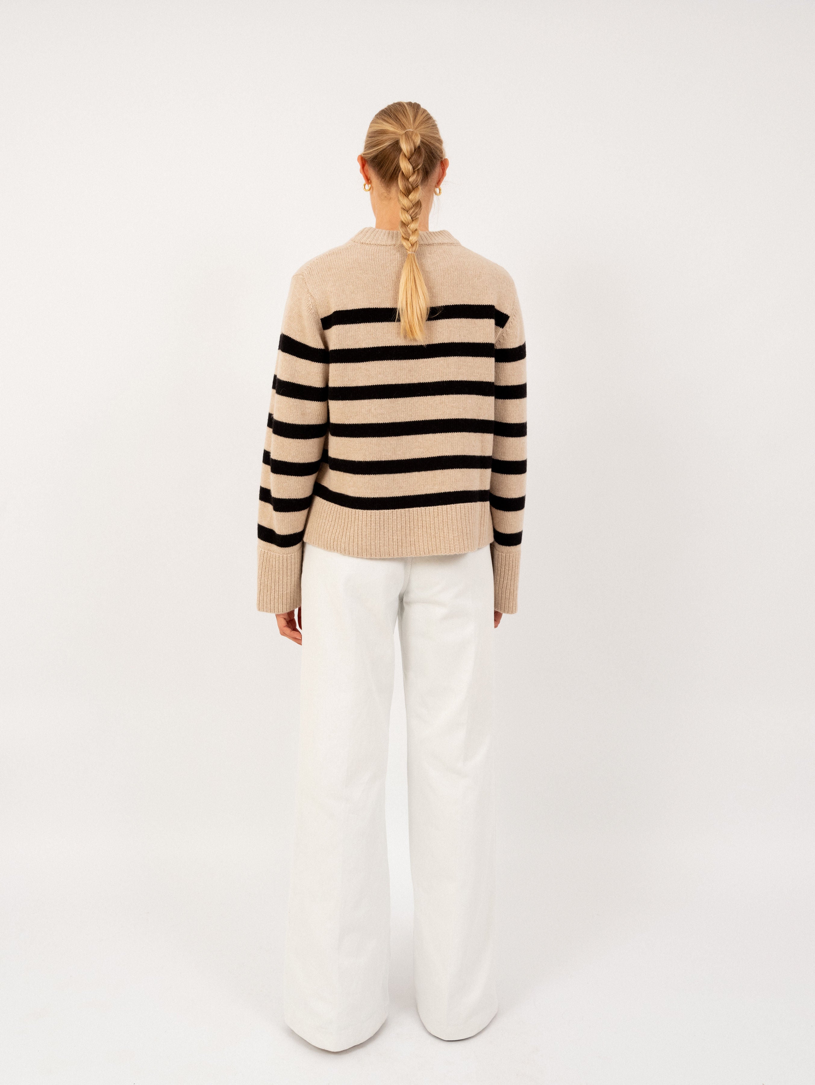 PAULI SWEATER IN SUNDAY WAFFLE/NIGHT