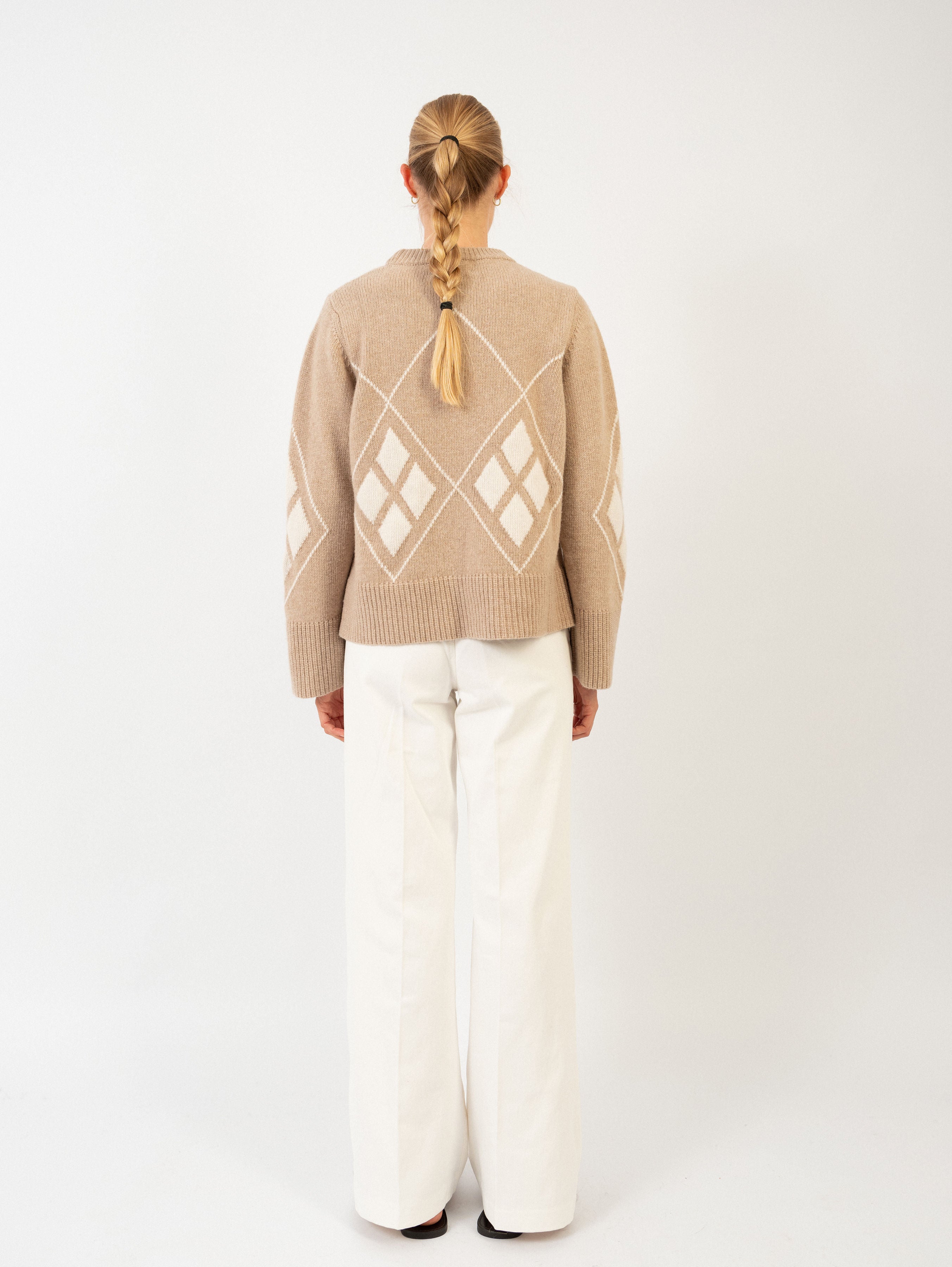 PIPPA SWEATER IN ALMOND POWDER