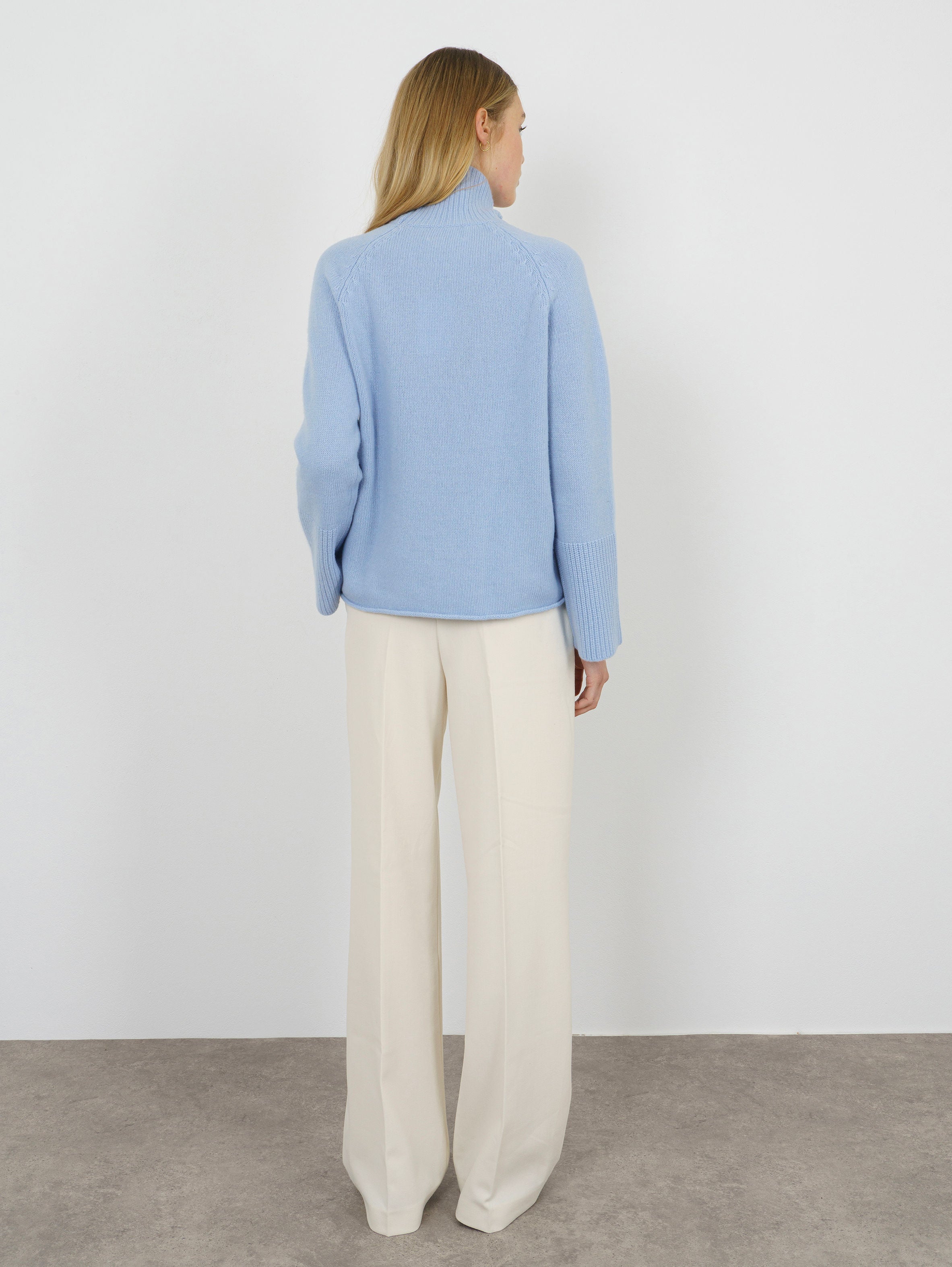 PIPPA SWEATER IN BABY GIRL BLUE