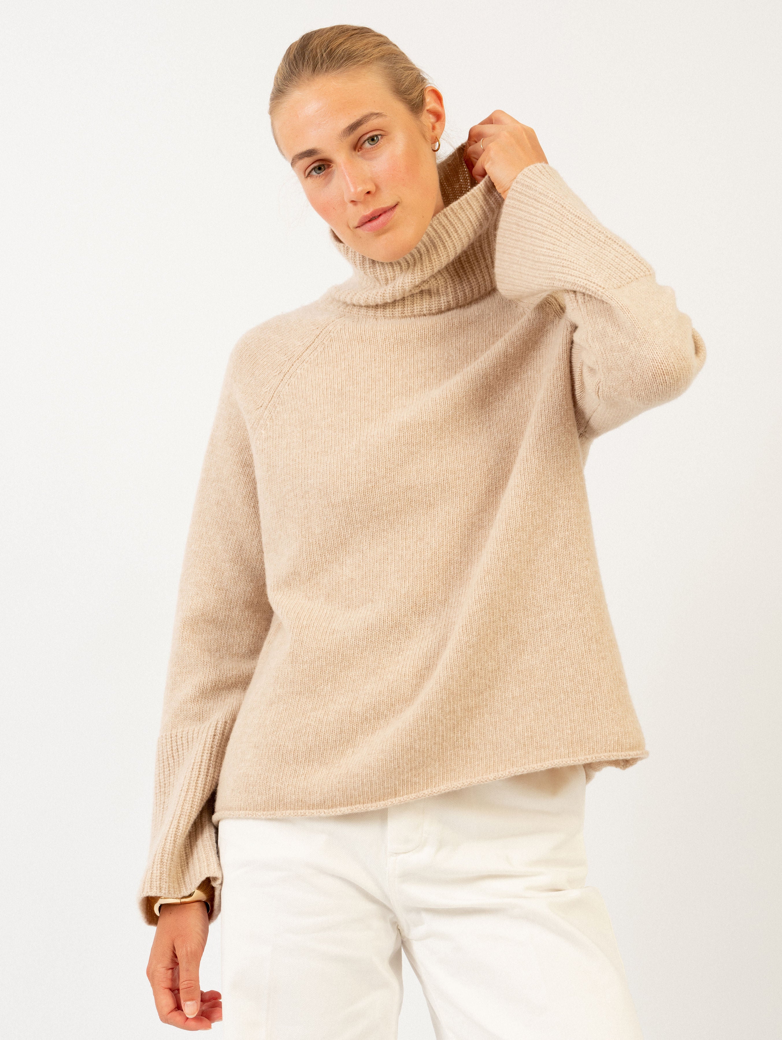 PIPPA SWEATER IN SUNDAY WAFFLE
