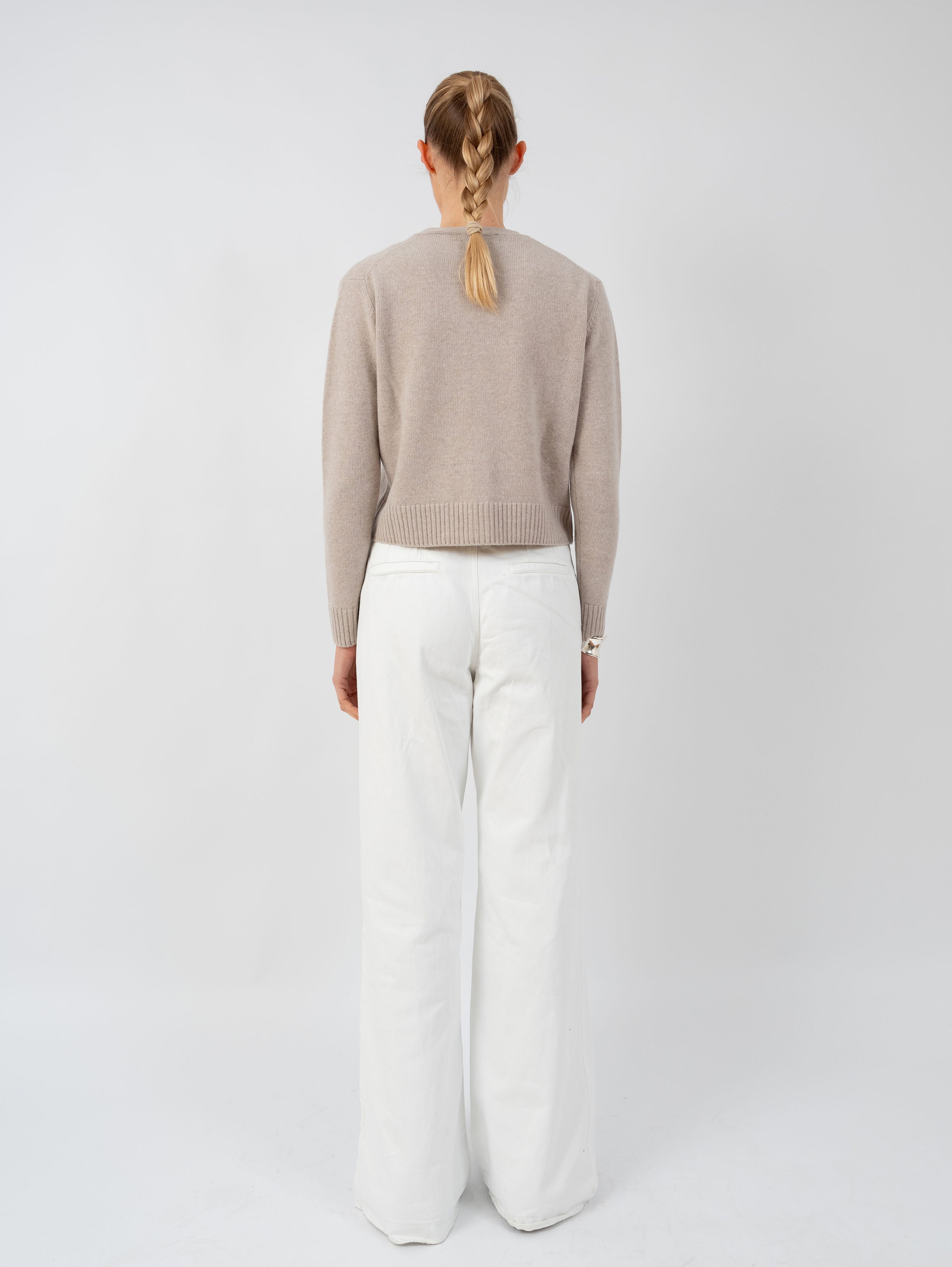 STEFFY CARDIGAN IN SAND