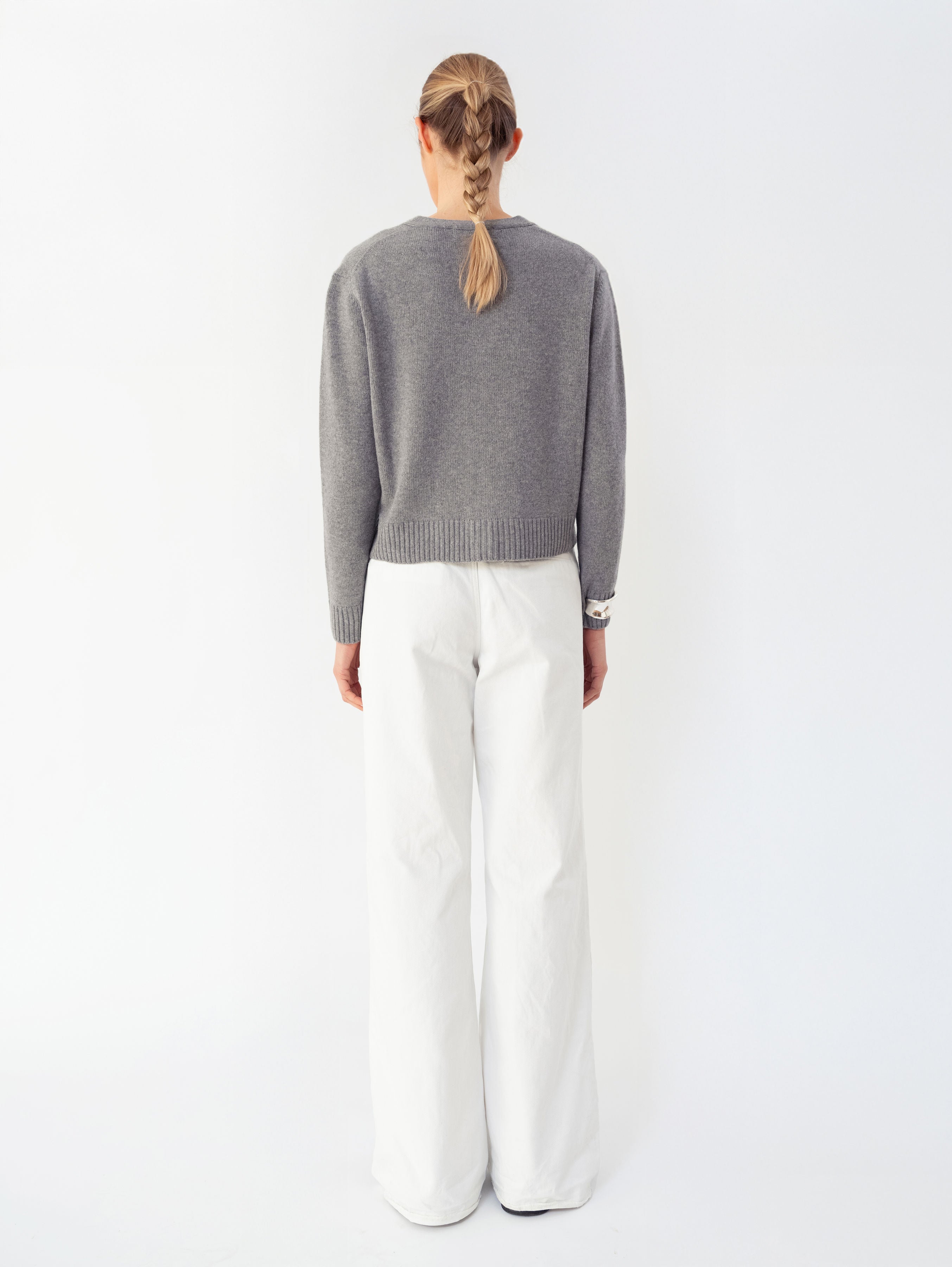 STEFFY CARDIGAN IN SMOG