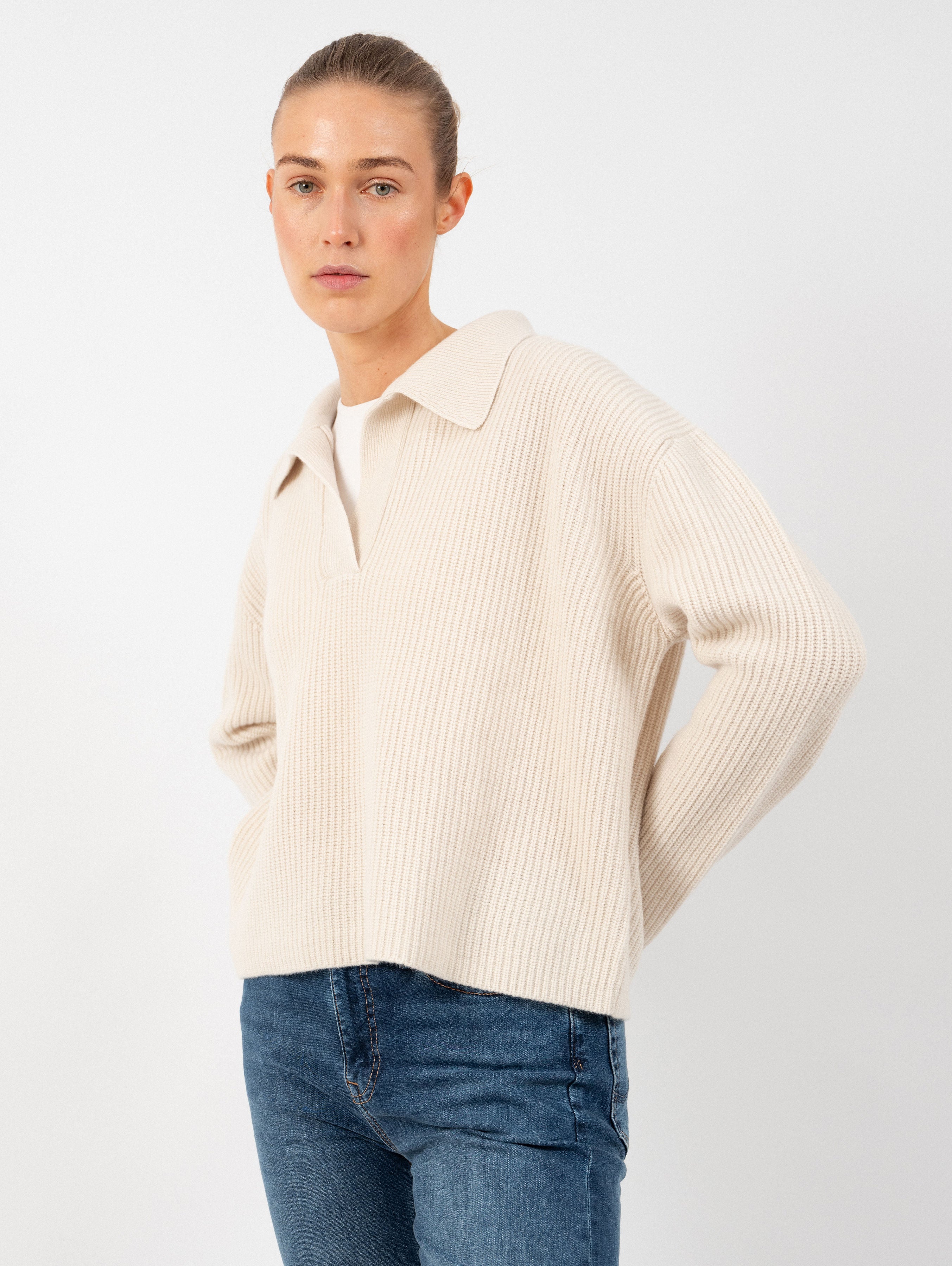 STELLA POLO IN VANILLA