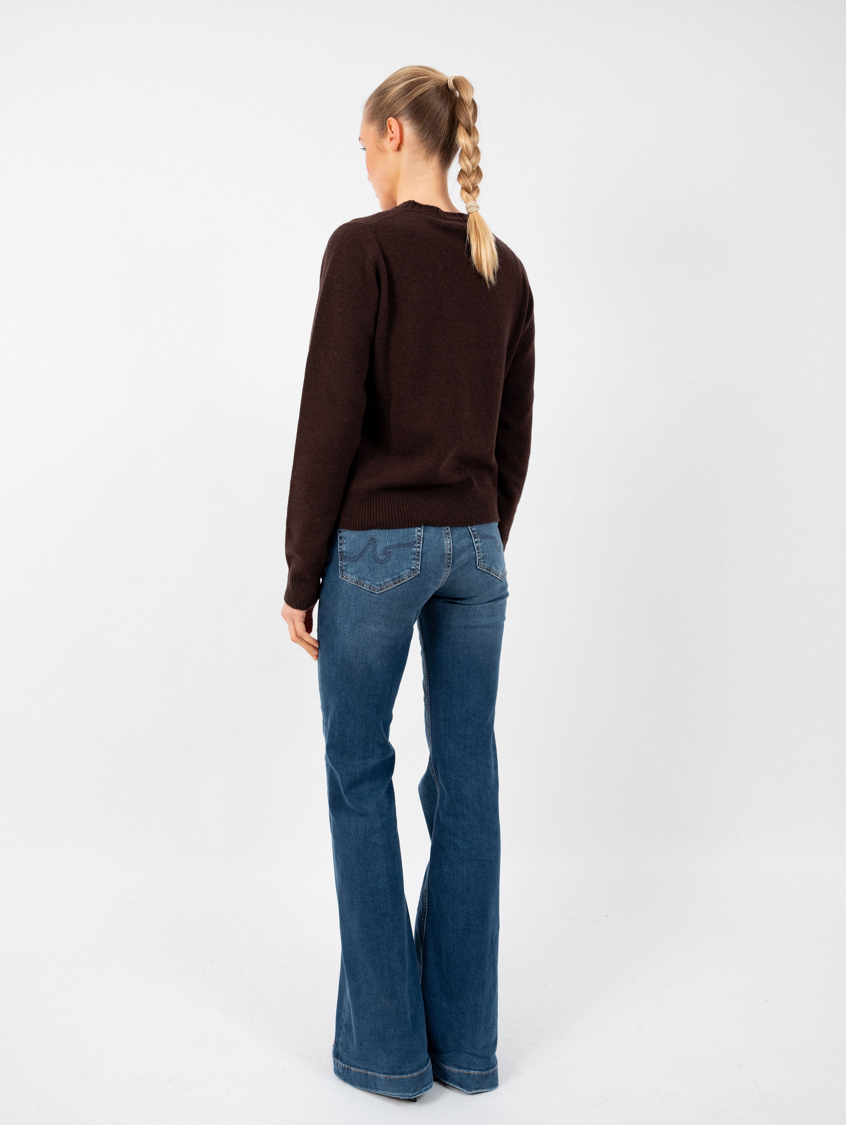 THERESA SWEATER IN ESPRESSO