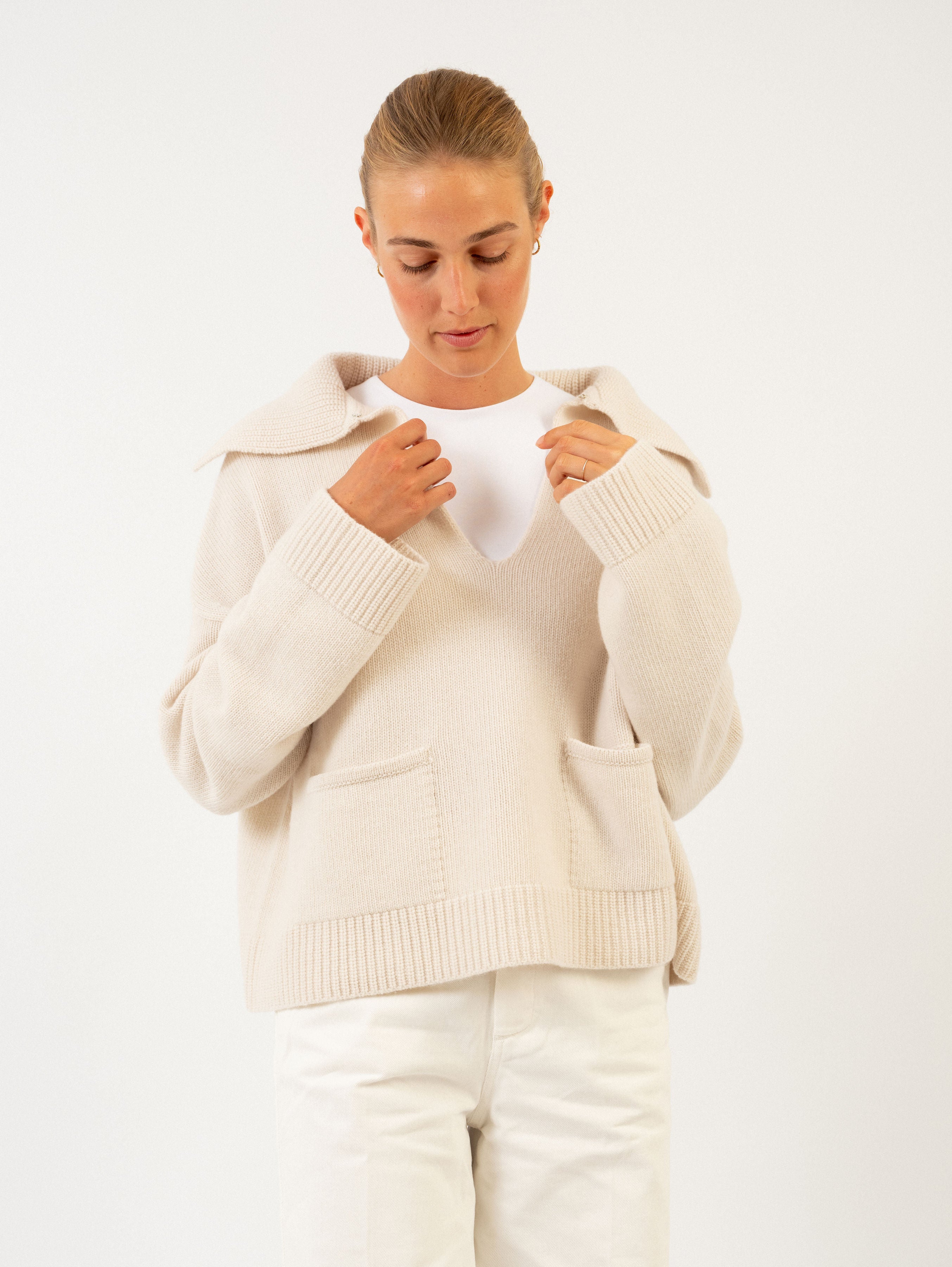 VALENTINE SWEATER IN VANILLA