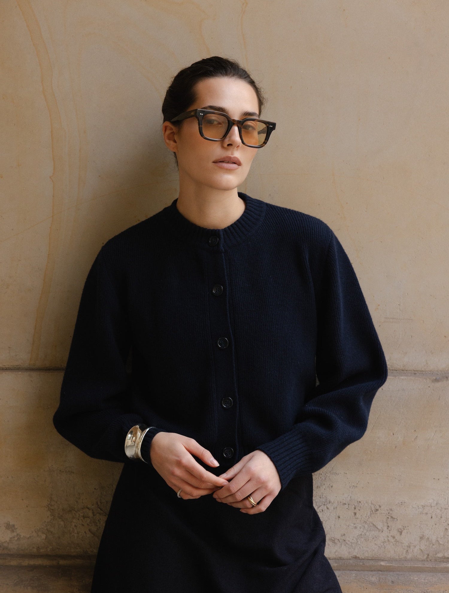 VIVIAN CARDIGAN IN DEEP BLUE