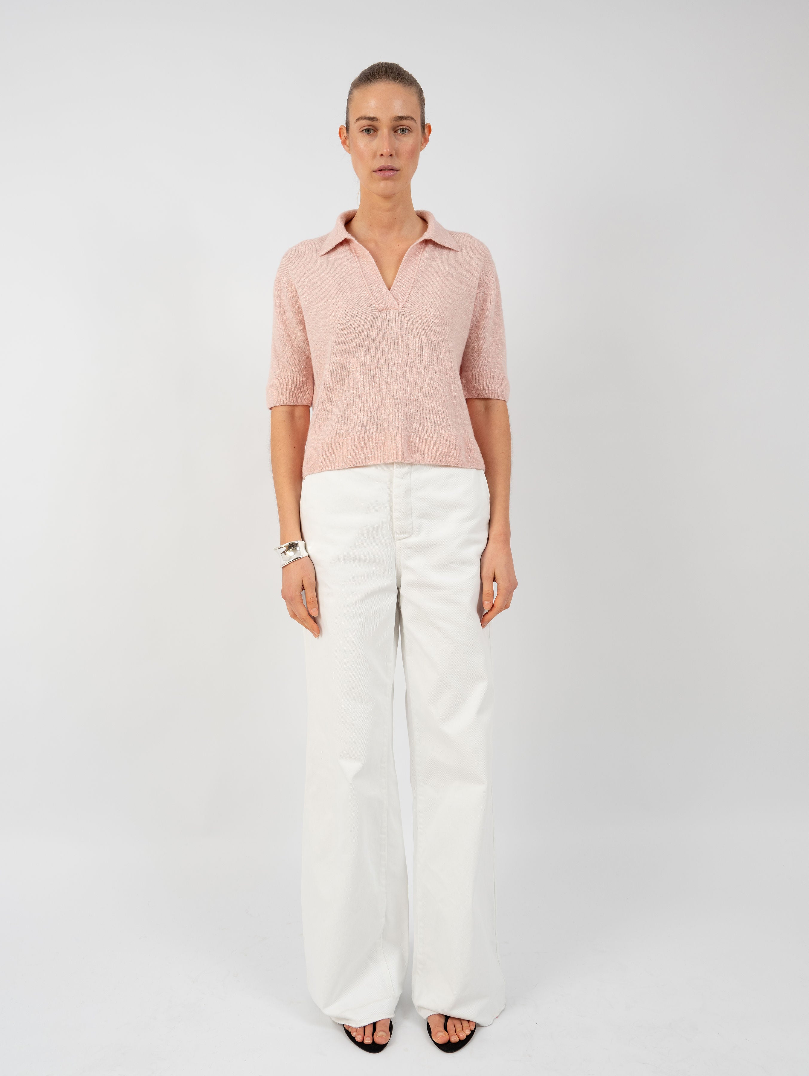 WILMA POLO IN LIGHT ROSÉ