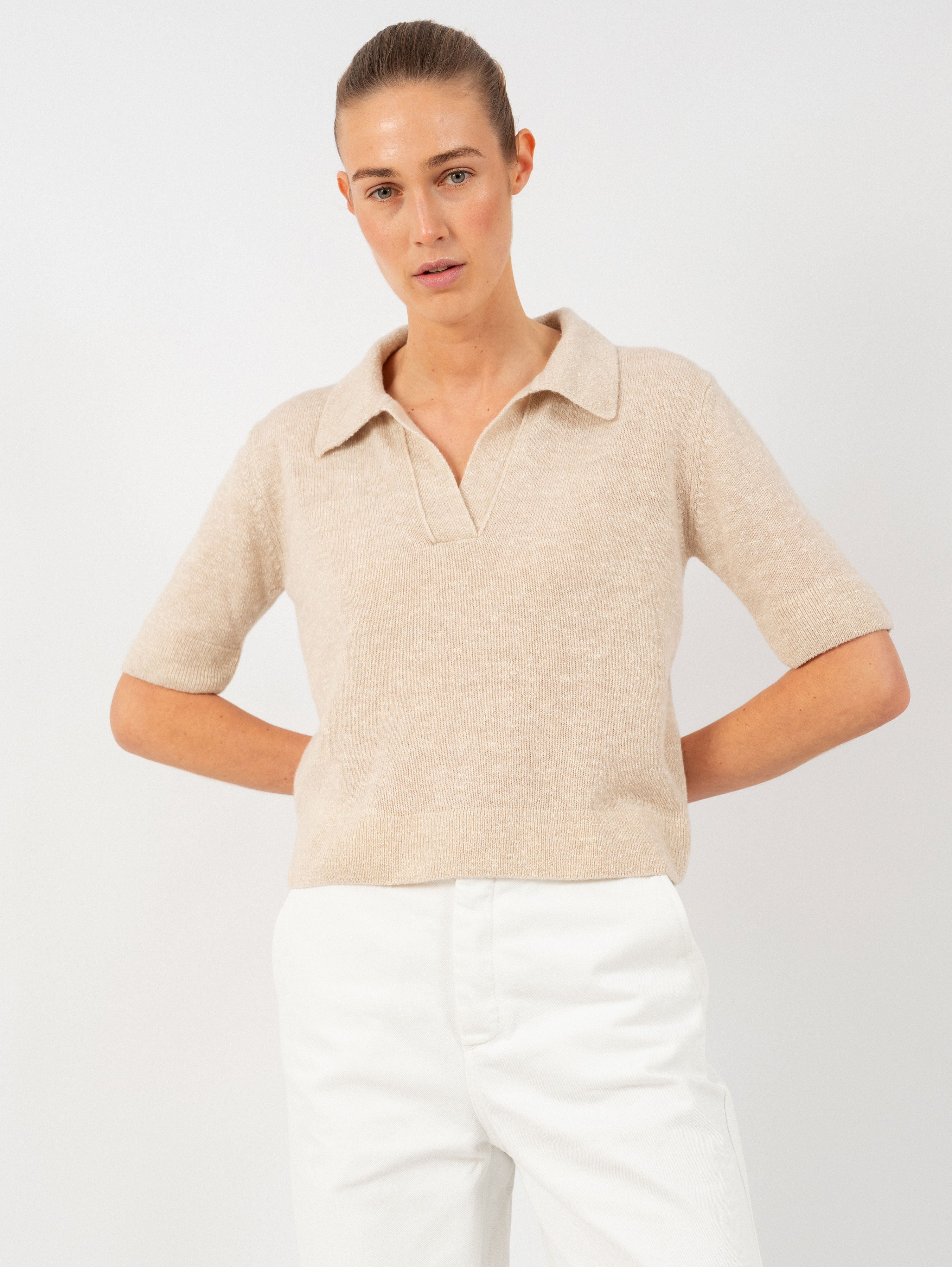 WILMA POLO IN SAND