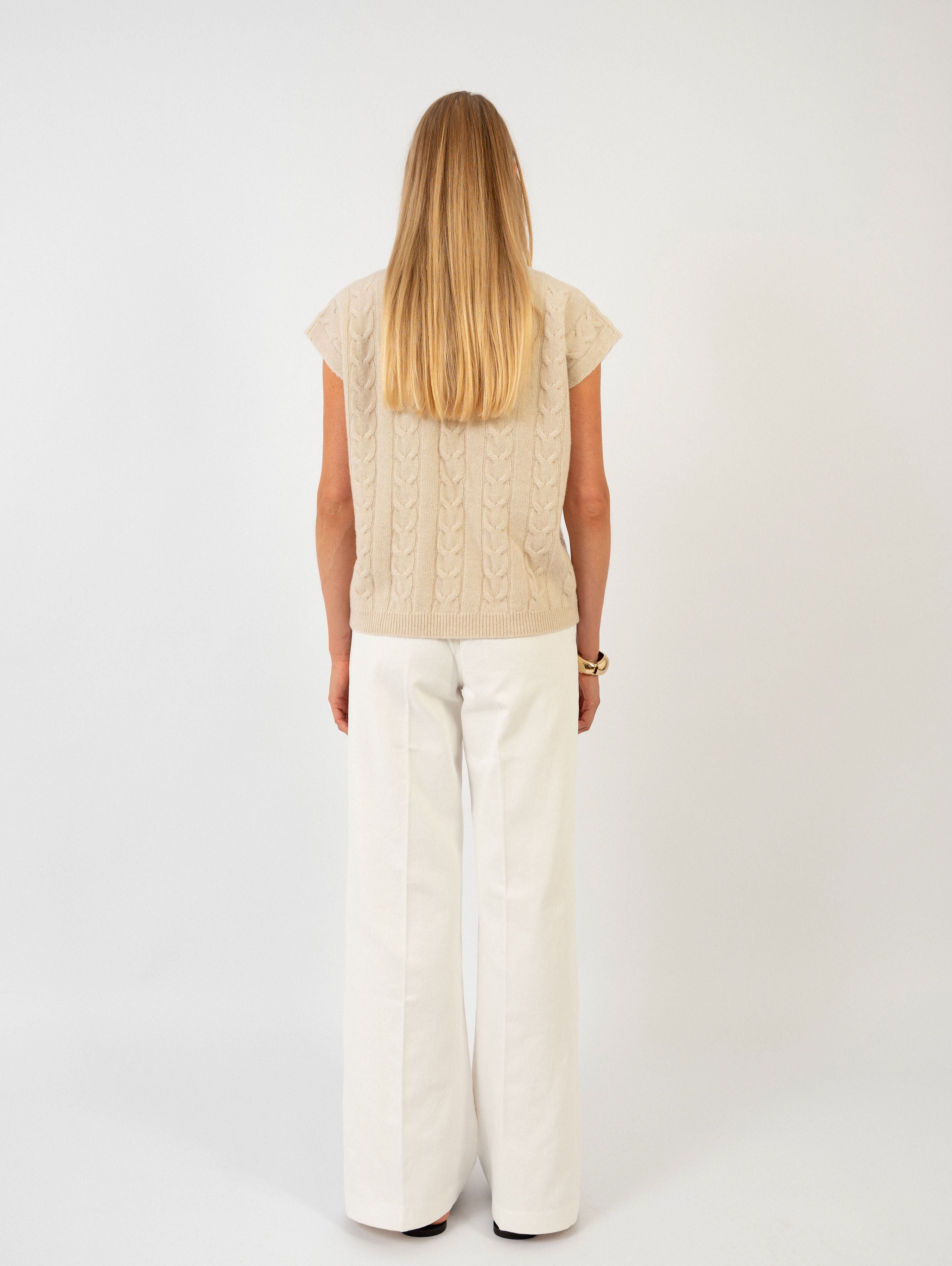 ZAZIE SWEATER IN BUTTERMILK