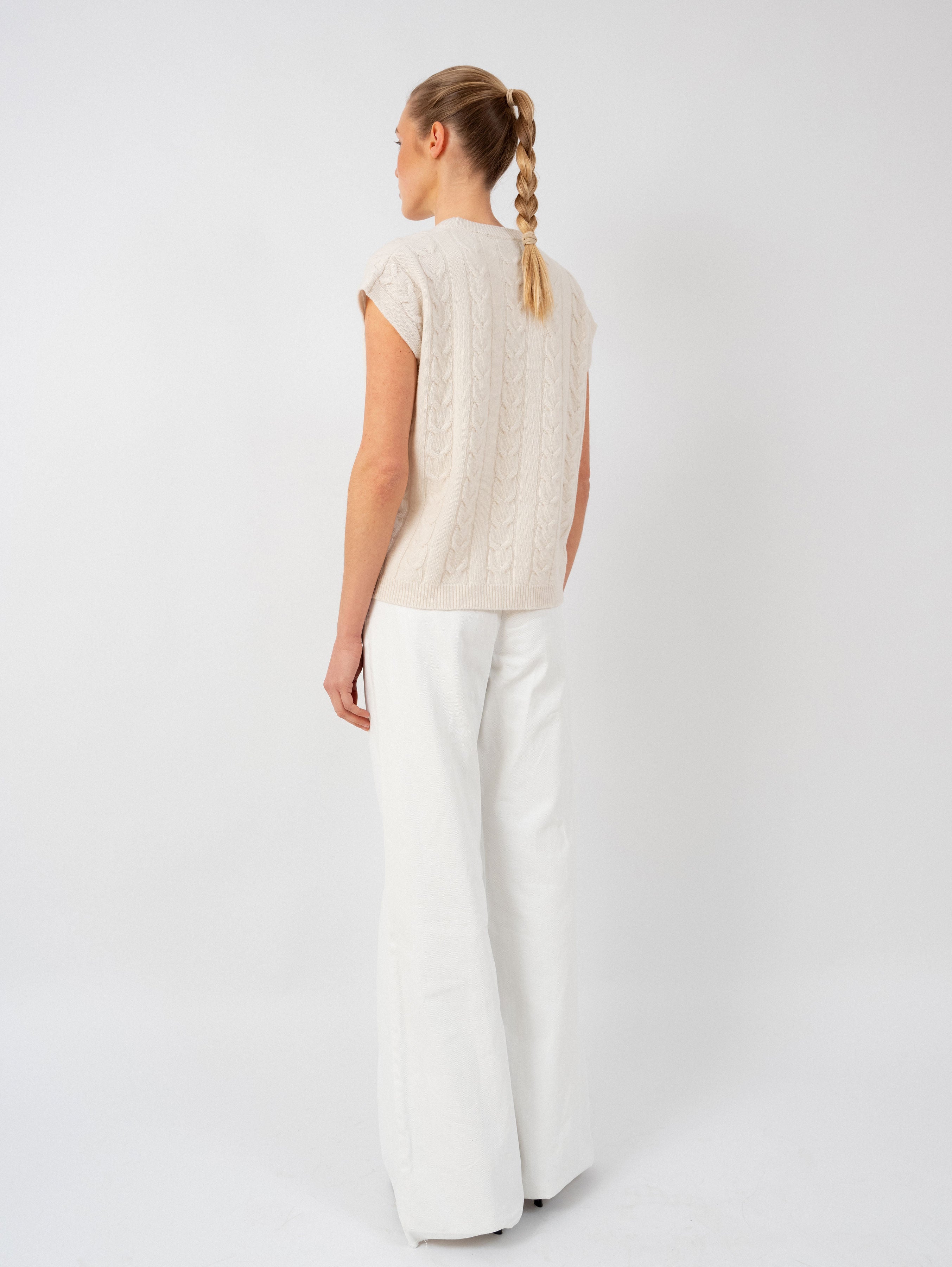 ZAZIE SWEATER IN VANILLA