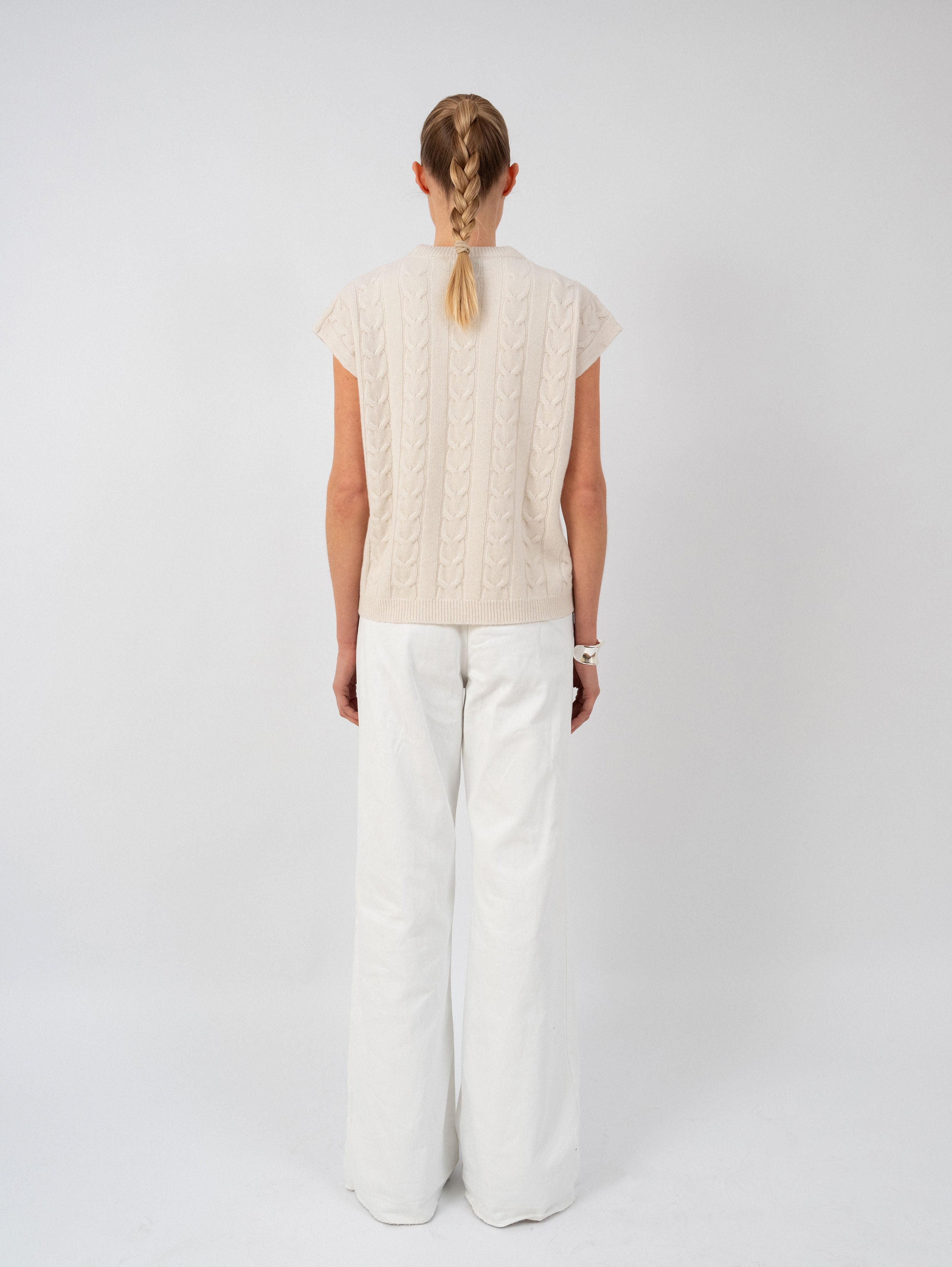 ZAZIE SWEATER IN VANILLA