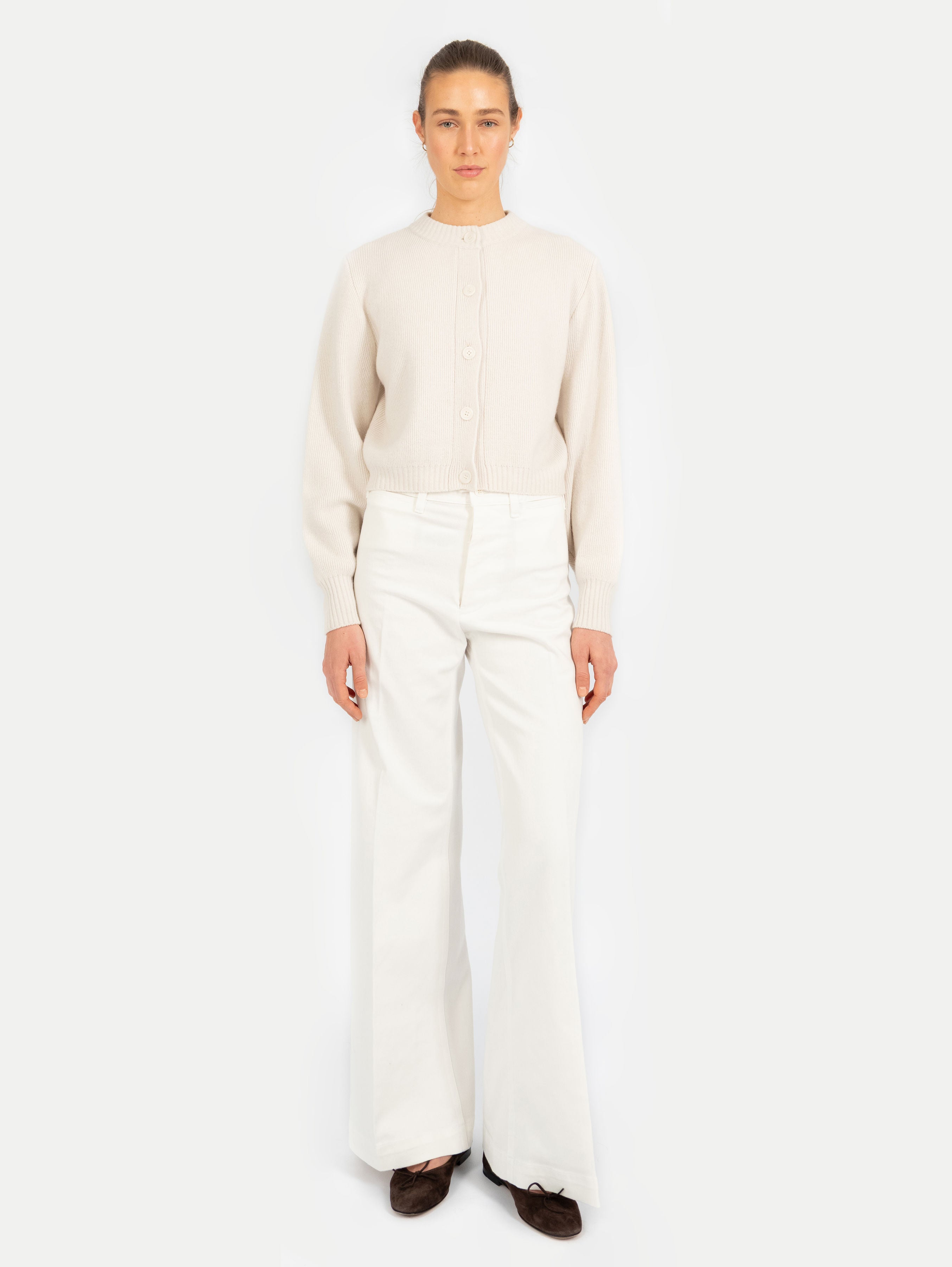 VIVIAN CARDIGAN IN VANILLA