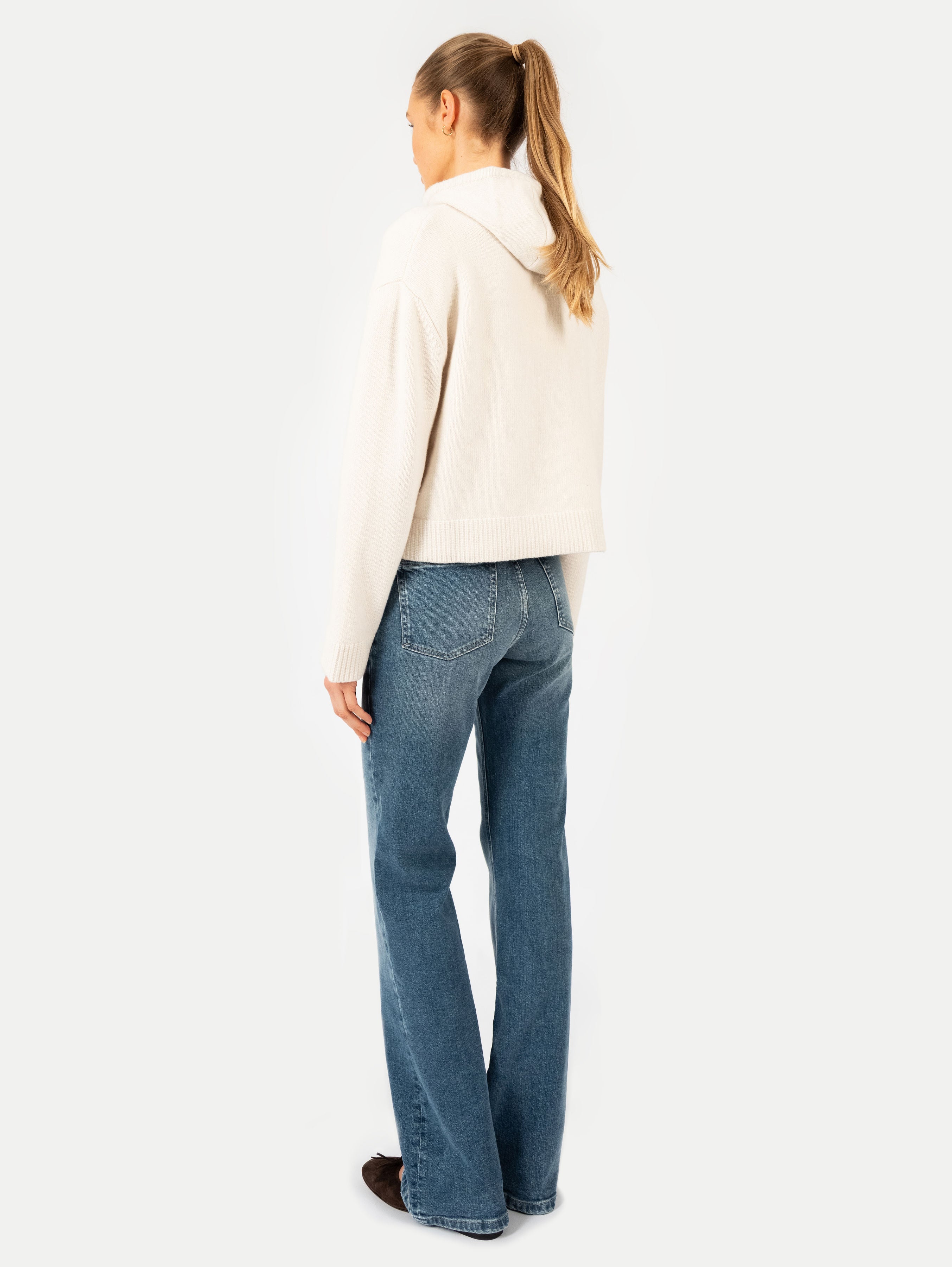 JO ZIP JACKET IN VANILLA