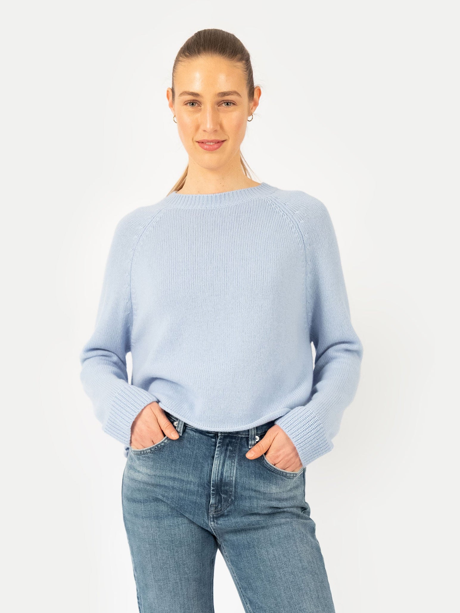 GINA SWEATER IN SKY