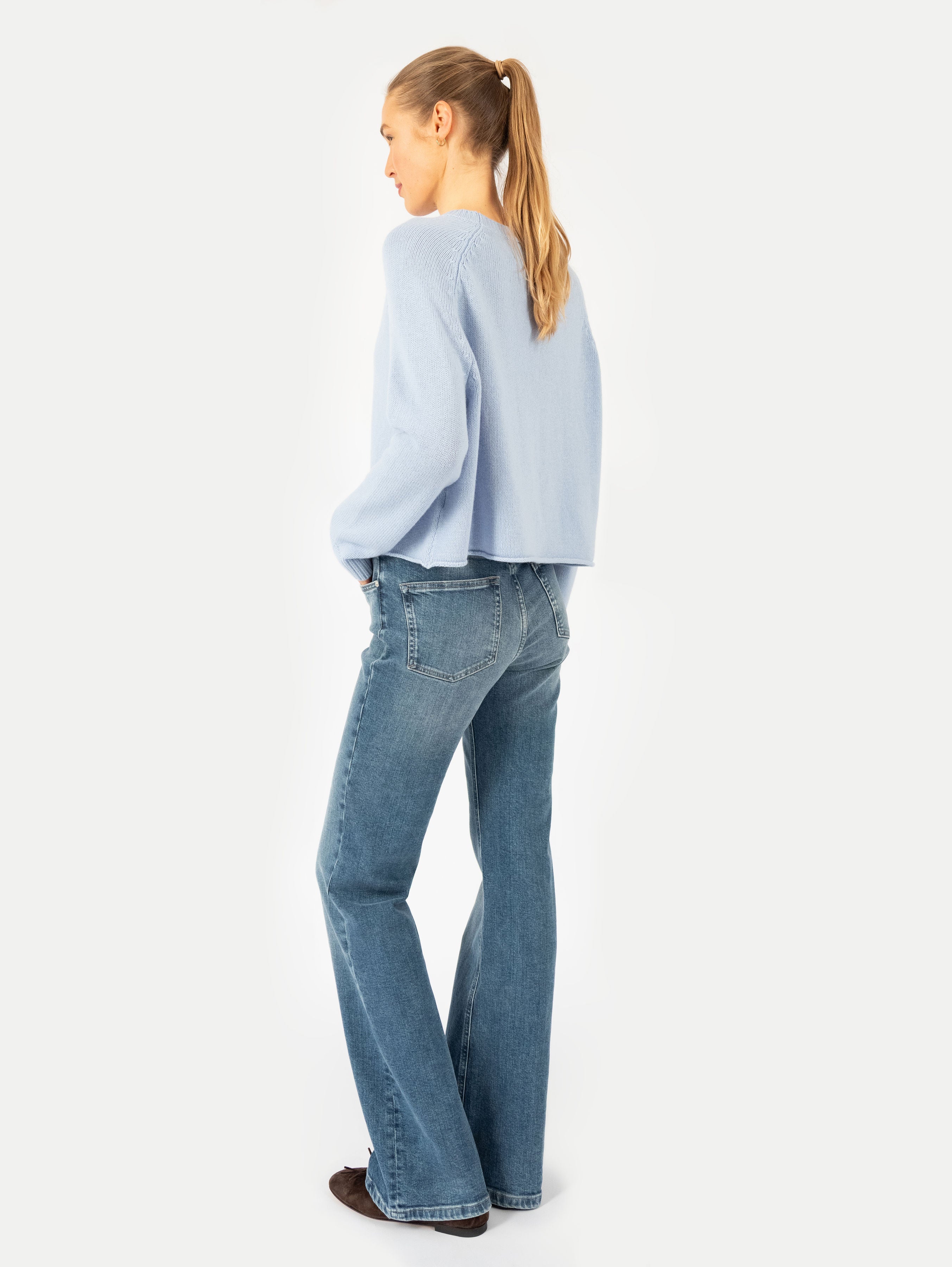 GINA SWEATER IN SKY