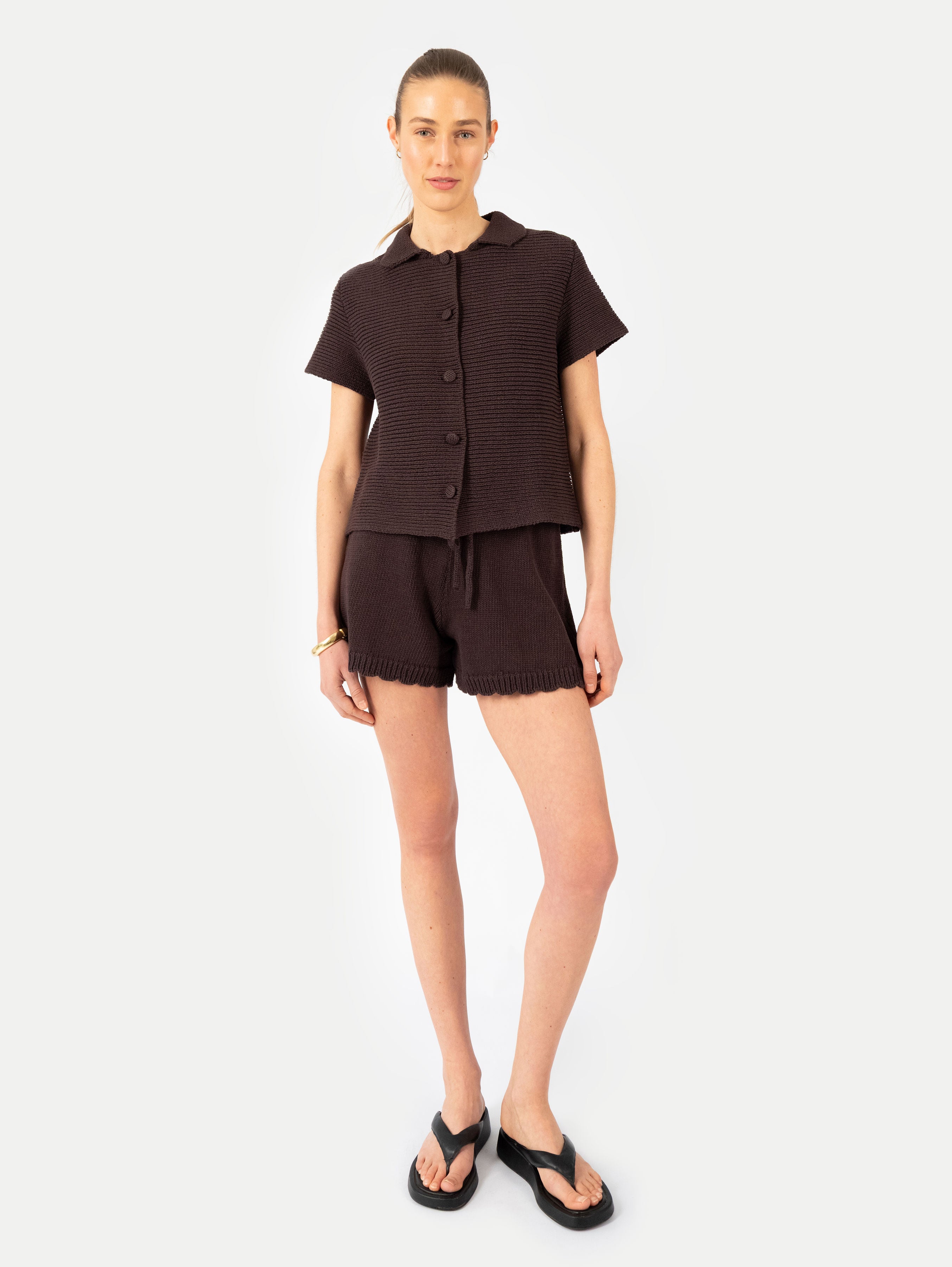 HERMINE JACKET IN CHOCOLATE