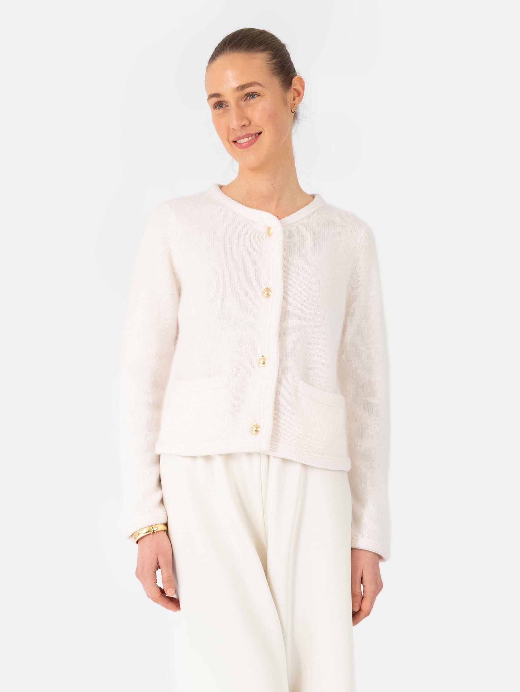 BLANCA JACKET IN SUGAR GLAZE