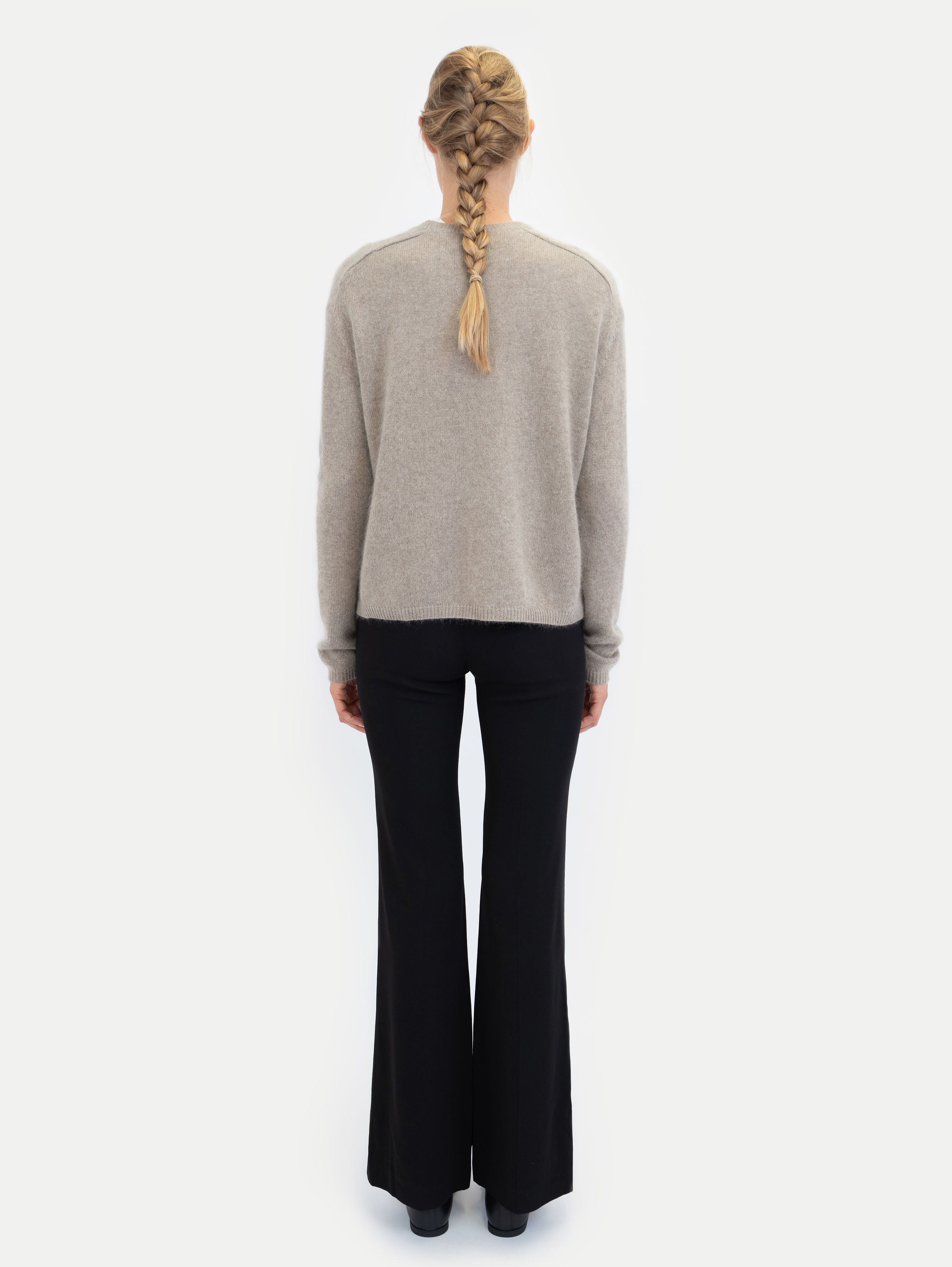 THEA SWEATER IN ALMOND POWDER