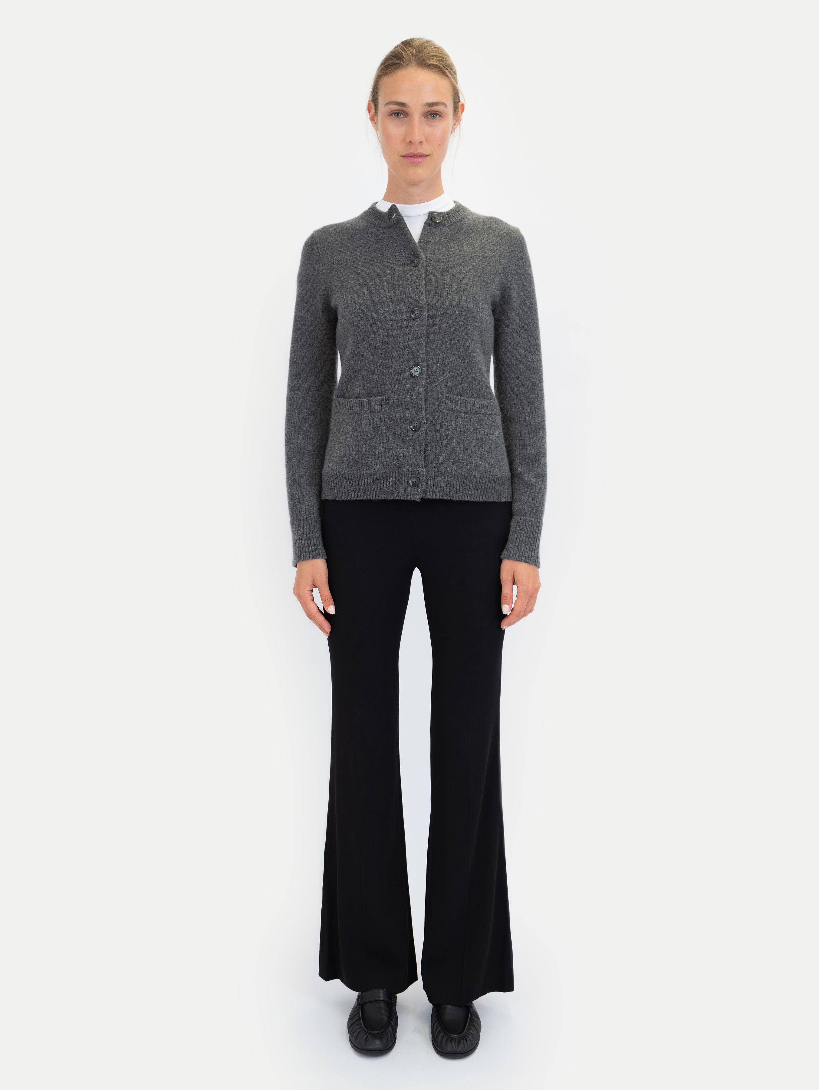 DEA CARDIGAN IN MIDNIGHT STONE