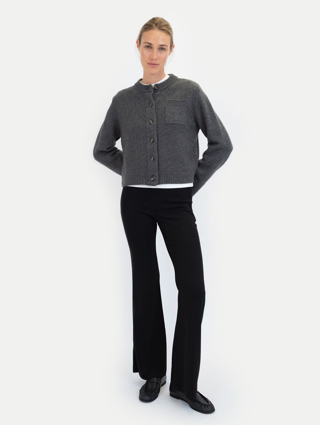 LILLY CARDIGAN IN MIDNIGHT STONE